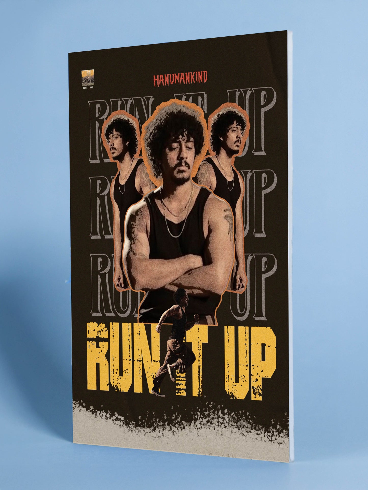 Hanumankind “Run It Up” Music Poster