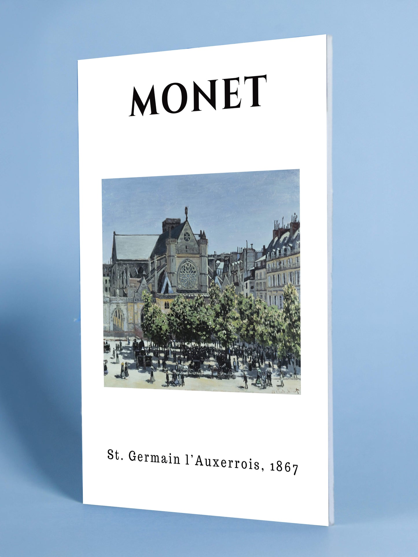 Monet Paris Scene Art