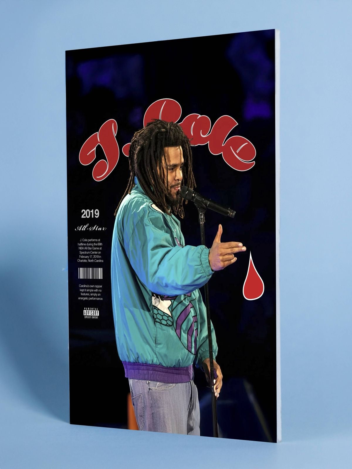 J. Cole Concert Art Print