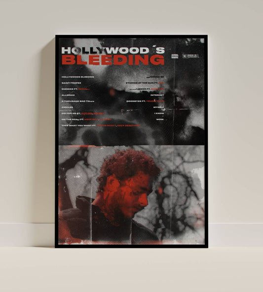 Hollywood’s Bleeding Album Poster