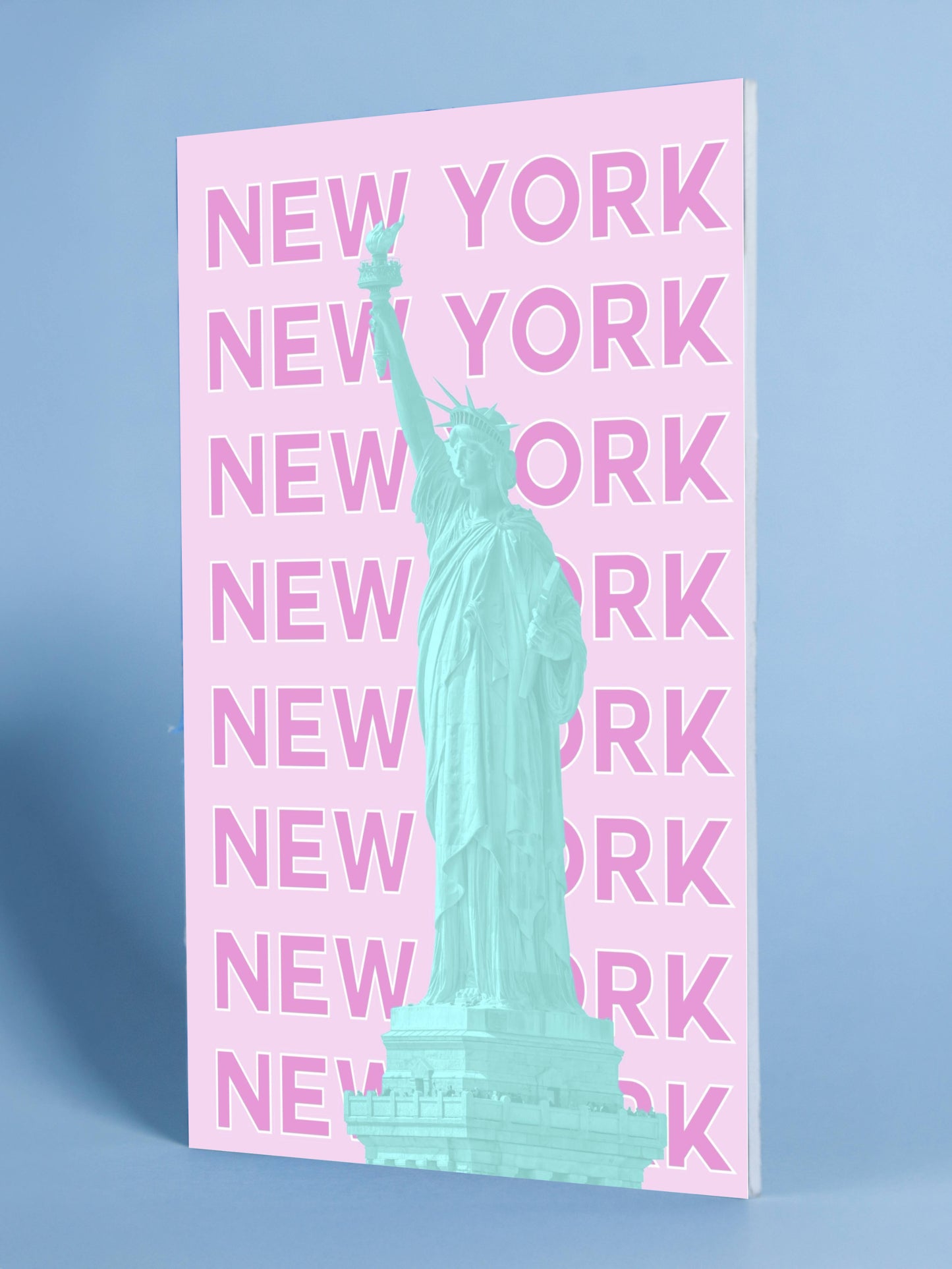 New York Statue of Liberty Modern Art Poster