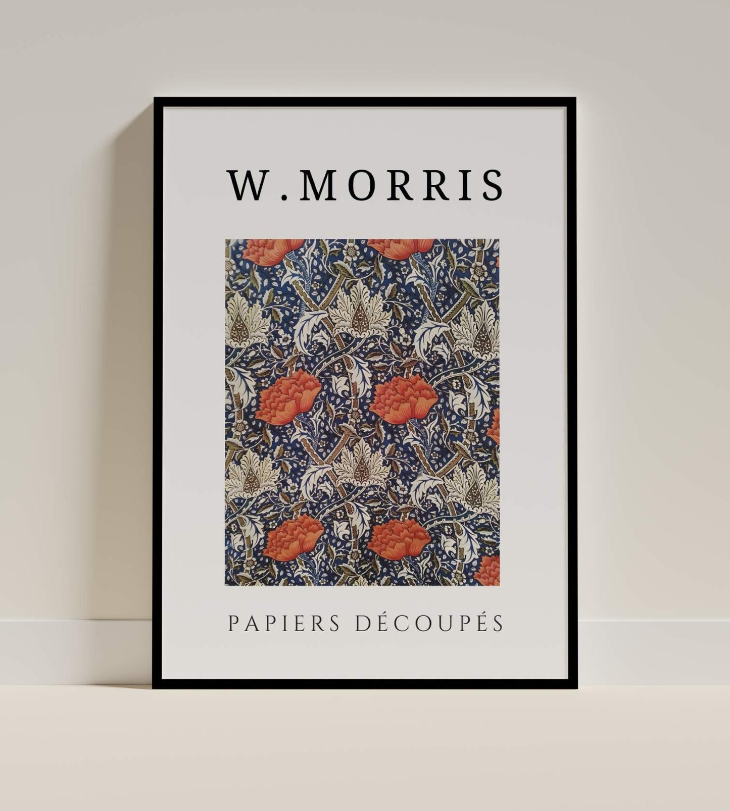 William Morris “Papiers Découpés” Floral