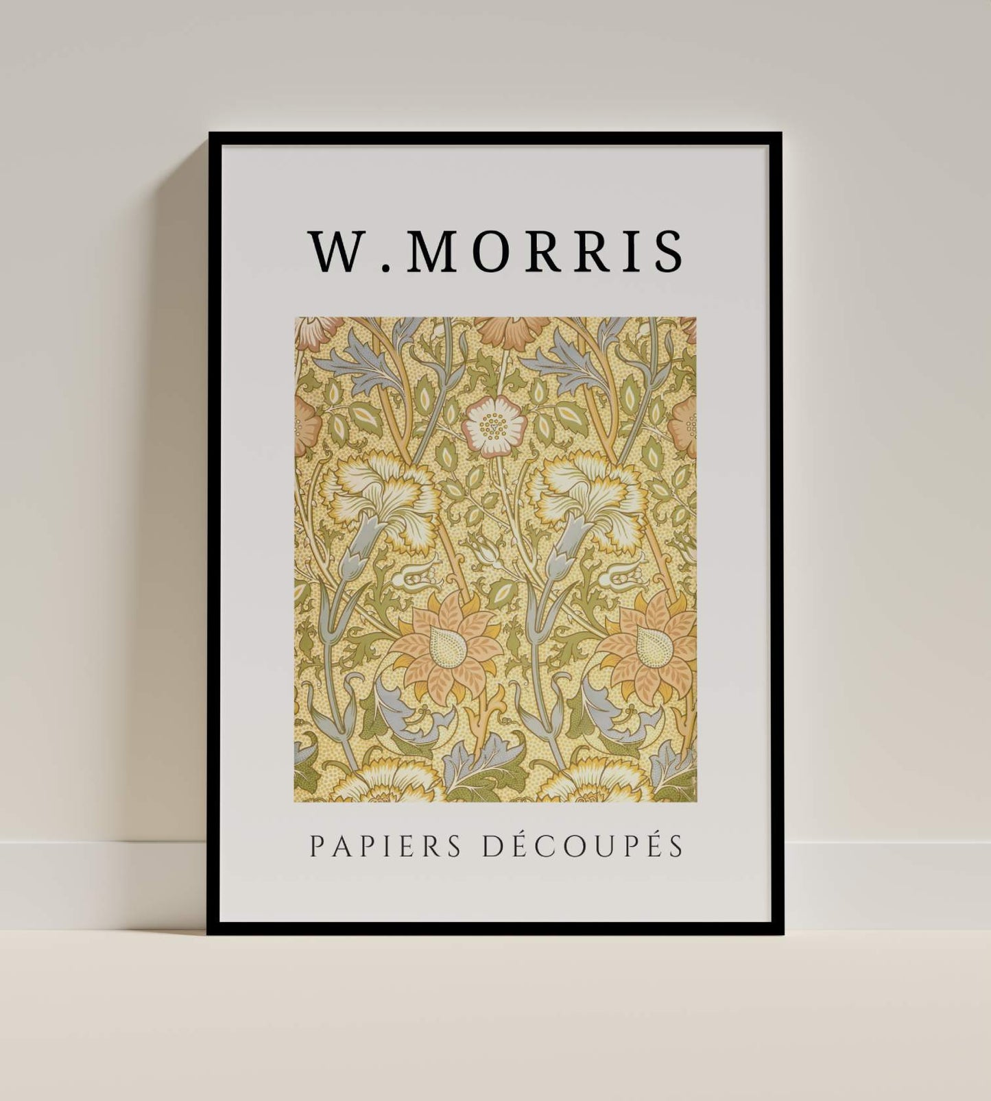William Morris Art Poster - Papiers Découpés