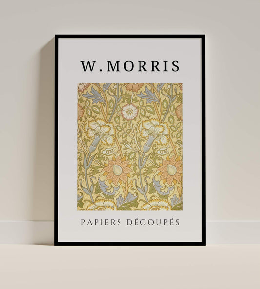 William Morris Art Poster - Papiers Découpés