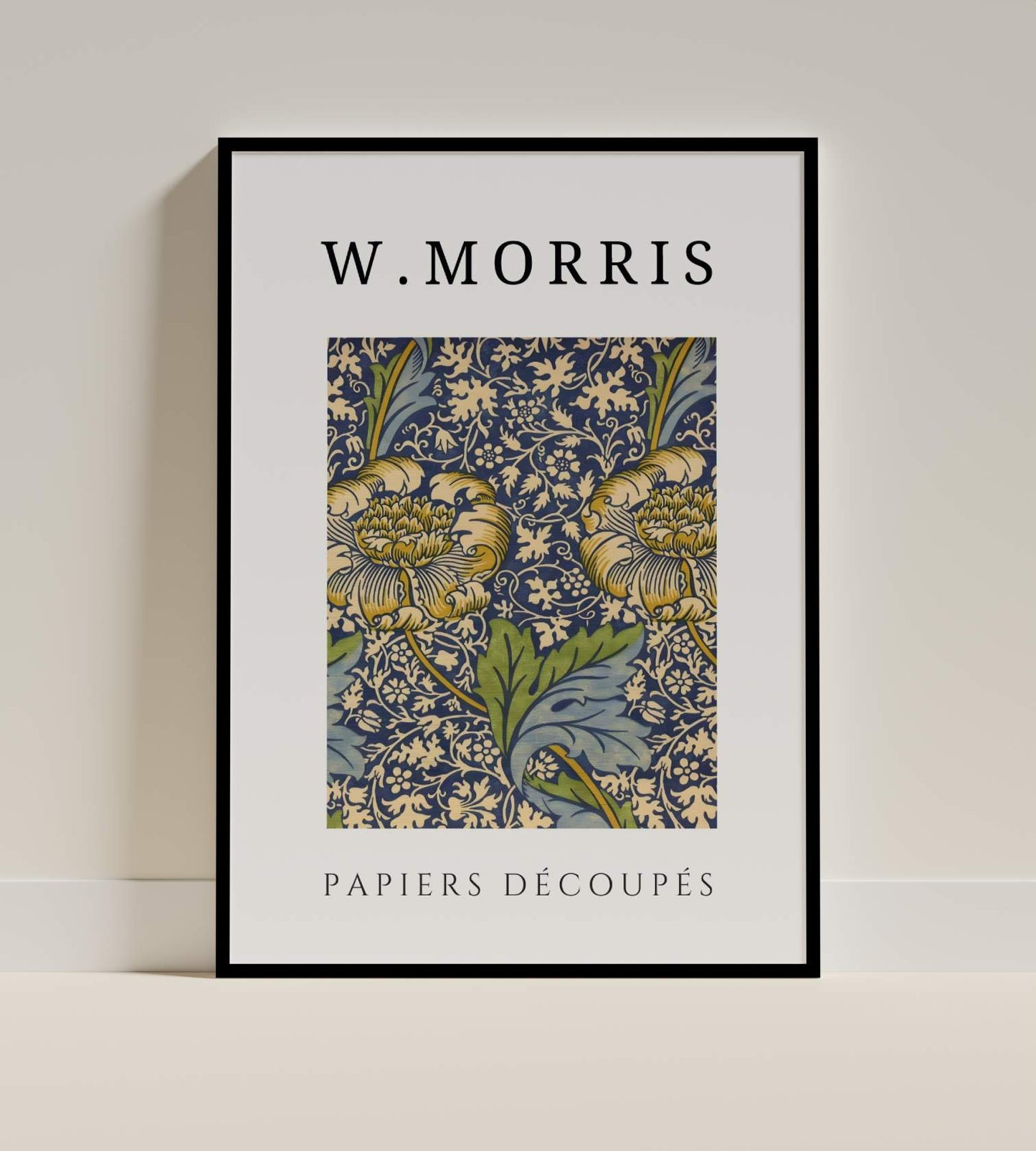 William Morris Decorative Print – Papiers Découpés