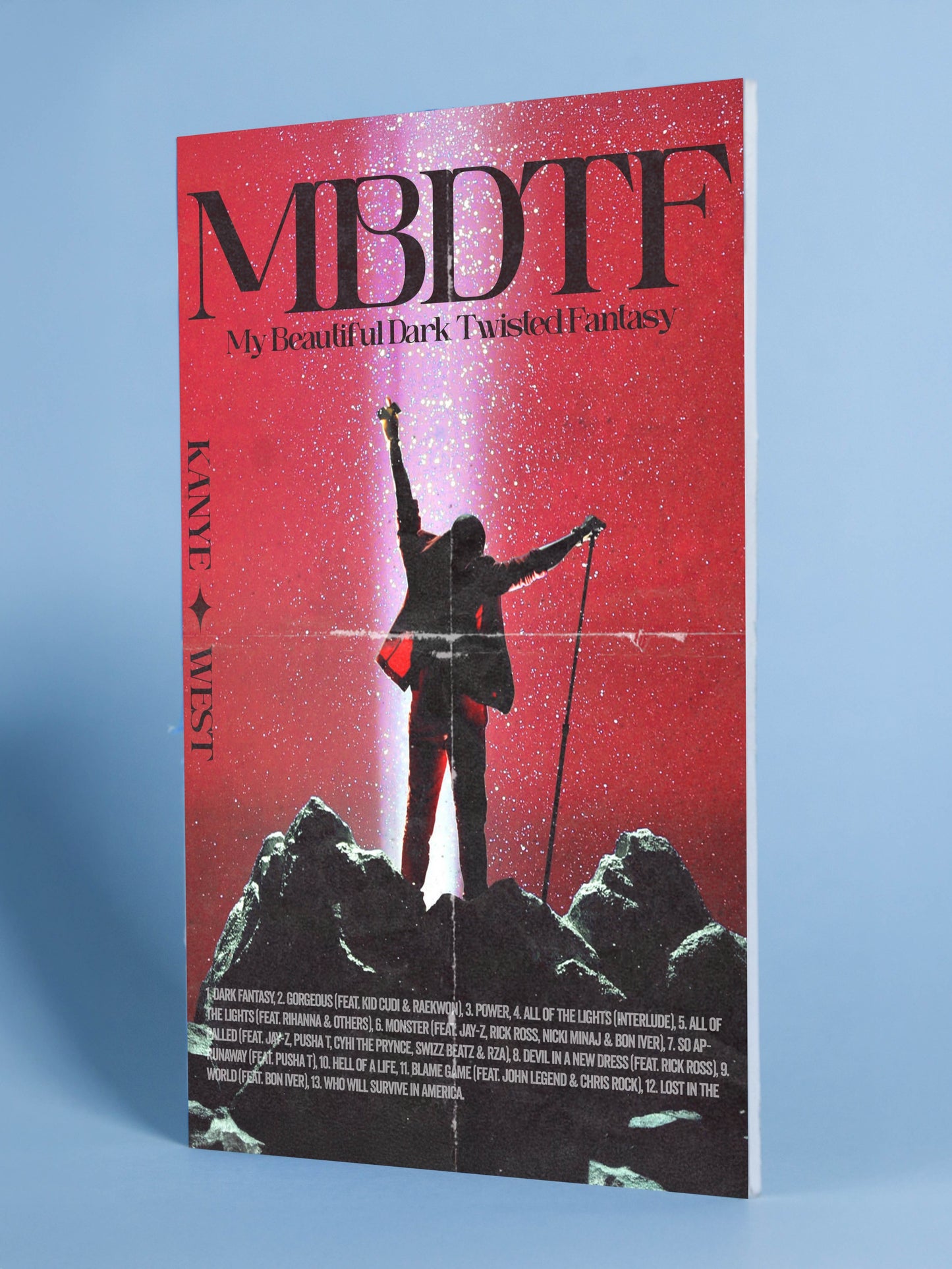 Kanye West – My Beautiful Dark Twisted Fantasy Poster