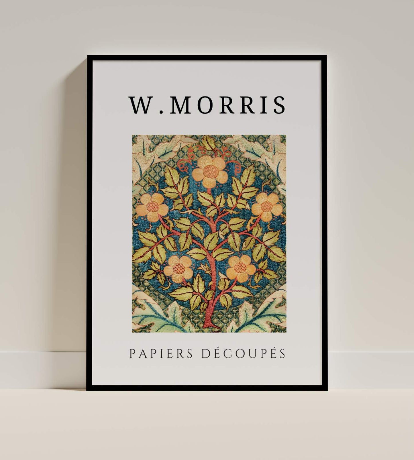 William Morris “Papiers Découpés” Floral Art