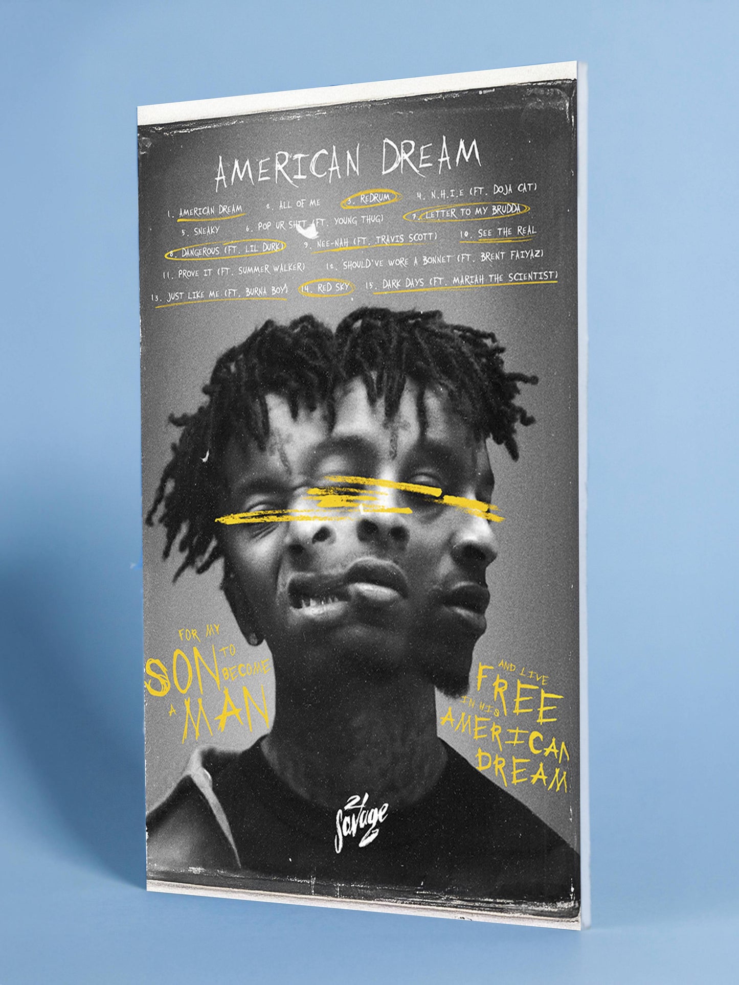 21 Savage – I Am > I Was Poster