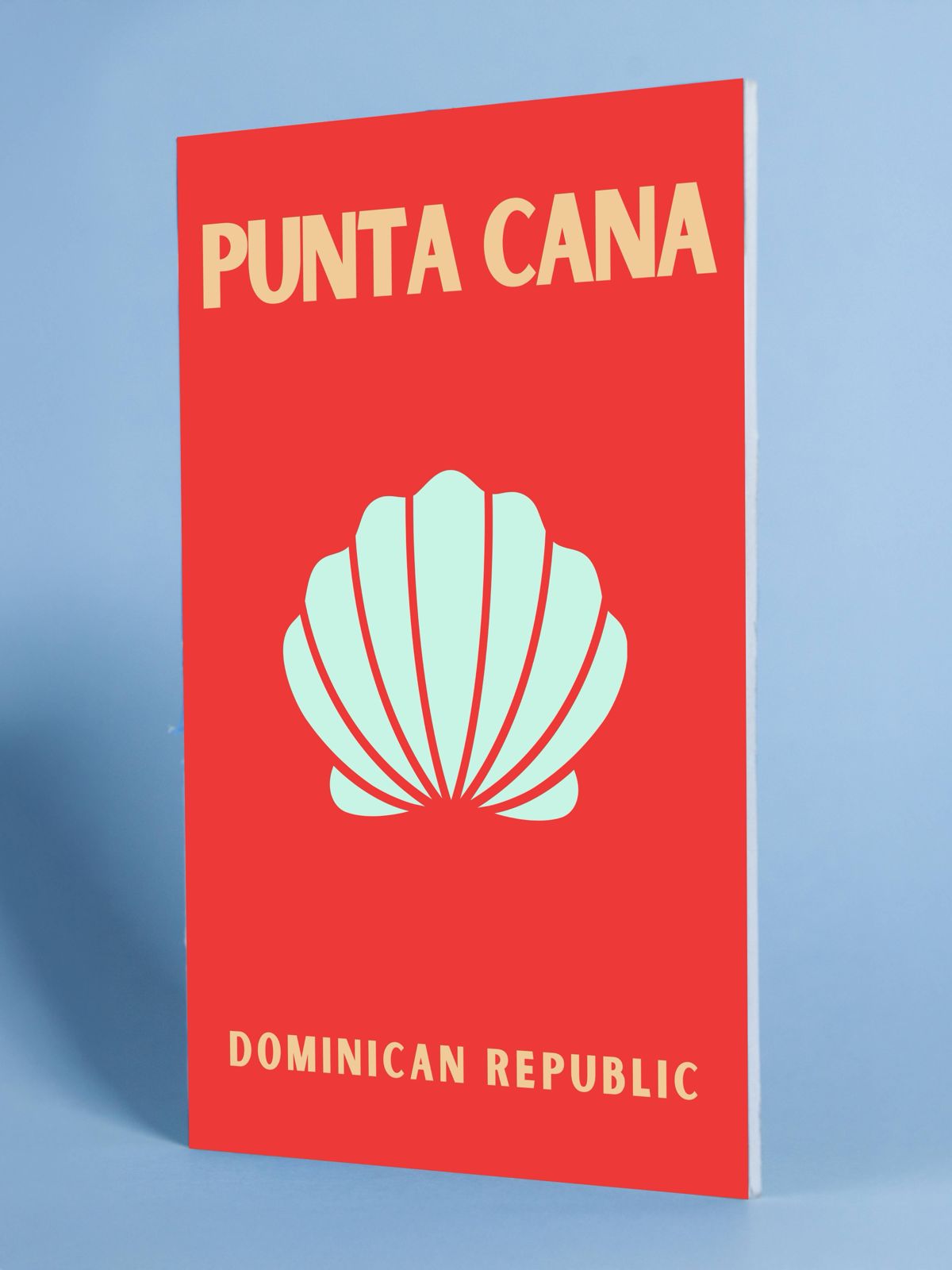 Punta Cana Dominican Republic Shell Poster