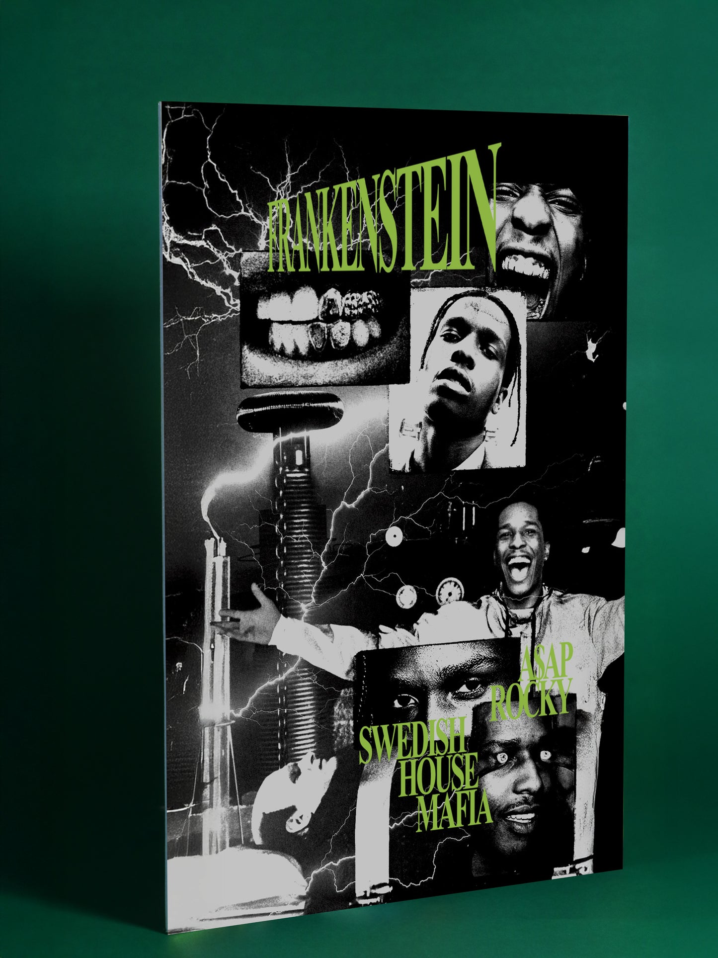 A$AP Rocky x Swedish House Mafia – Frankenstein Poster
