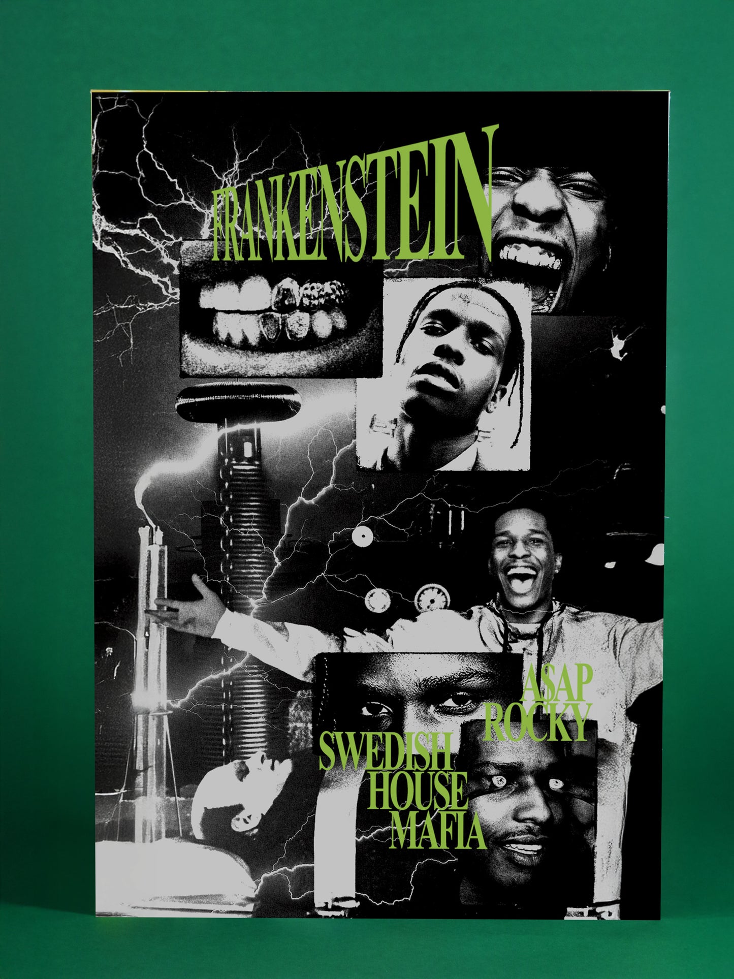 A$AP Rocky x Swedish House Mafia – Frankenstein Poster
