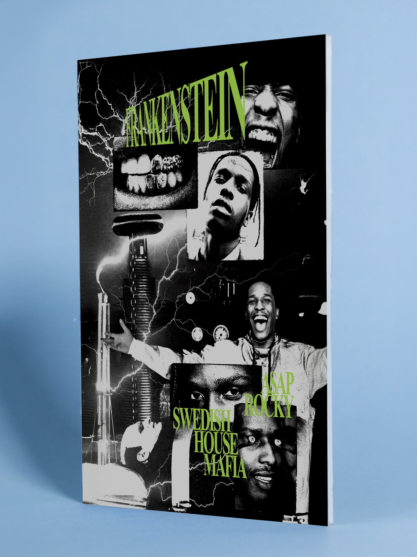 A$AP Rocky x Swedish House Mafia – Frankenstein Poster