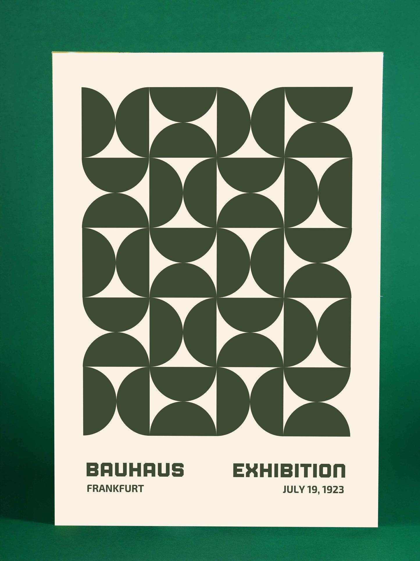 Bauhaus Frankfurt Exhibition Poster (1923)