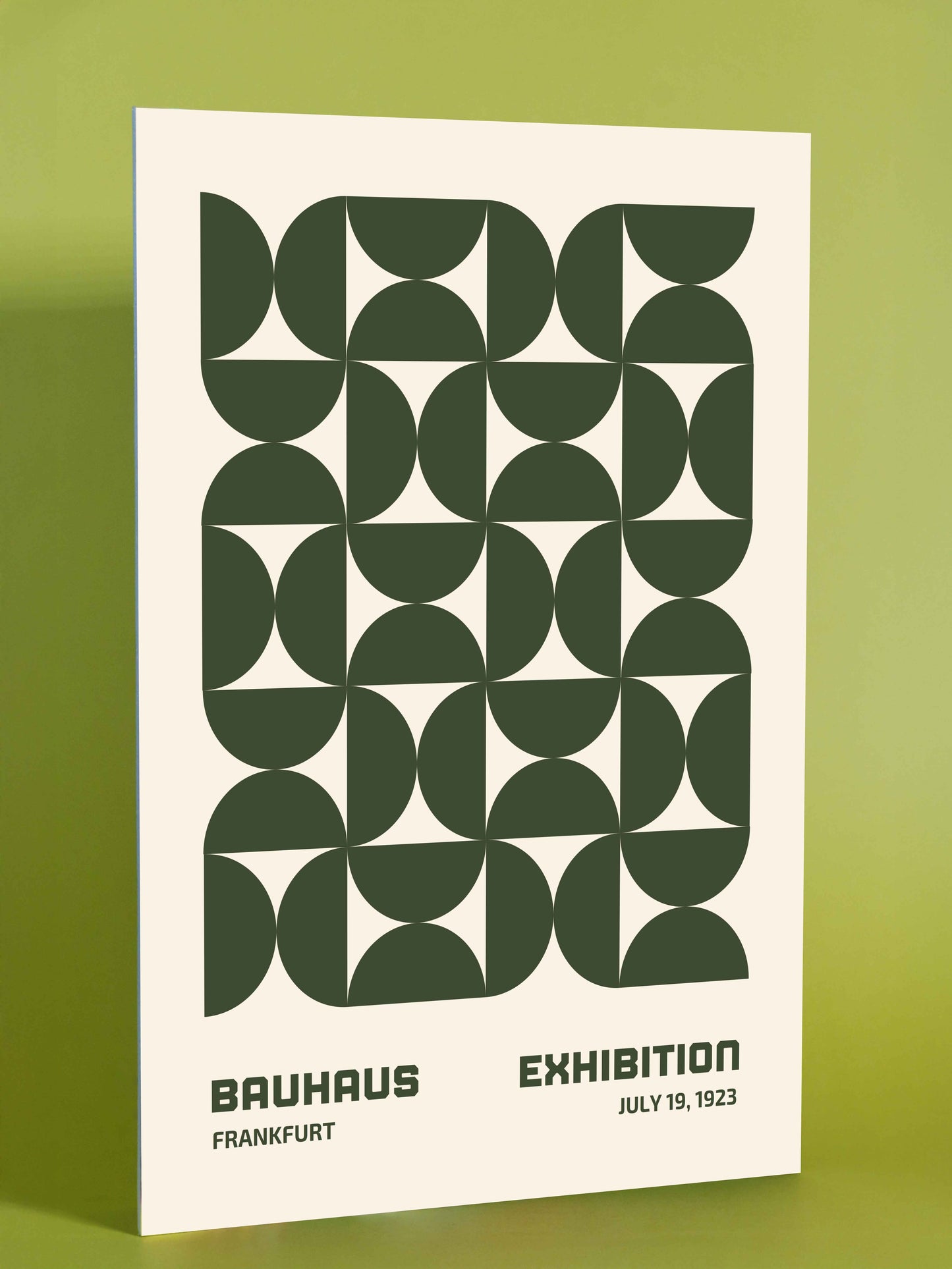 Bauhaus Frankfurt Exhibition Poster (1923)