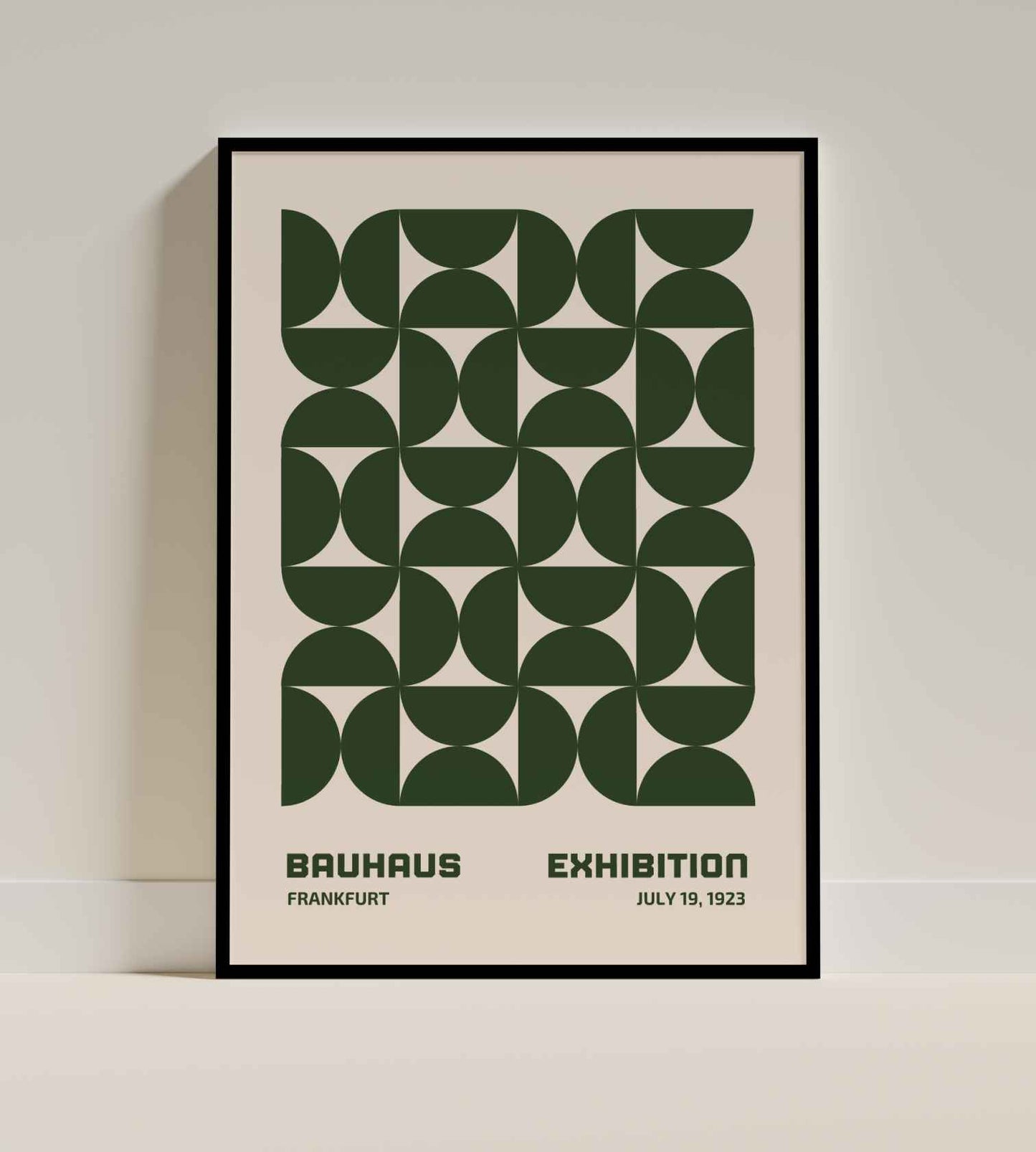 Bauhaus Frankfurt Exhibition Poster (1923)