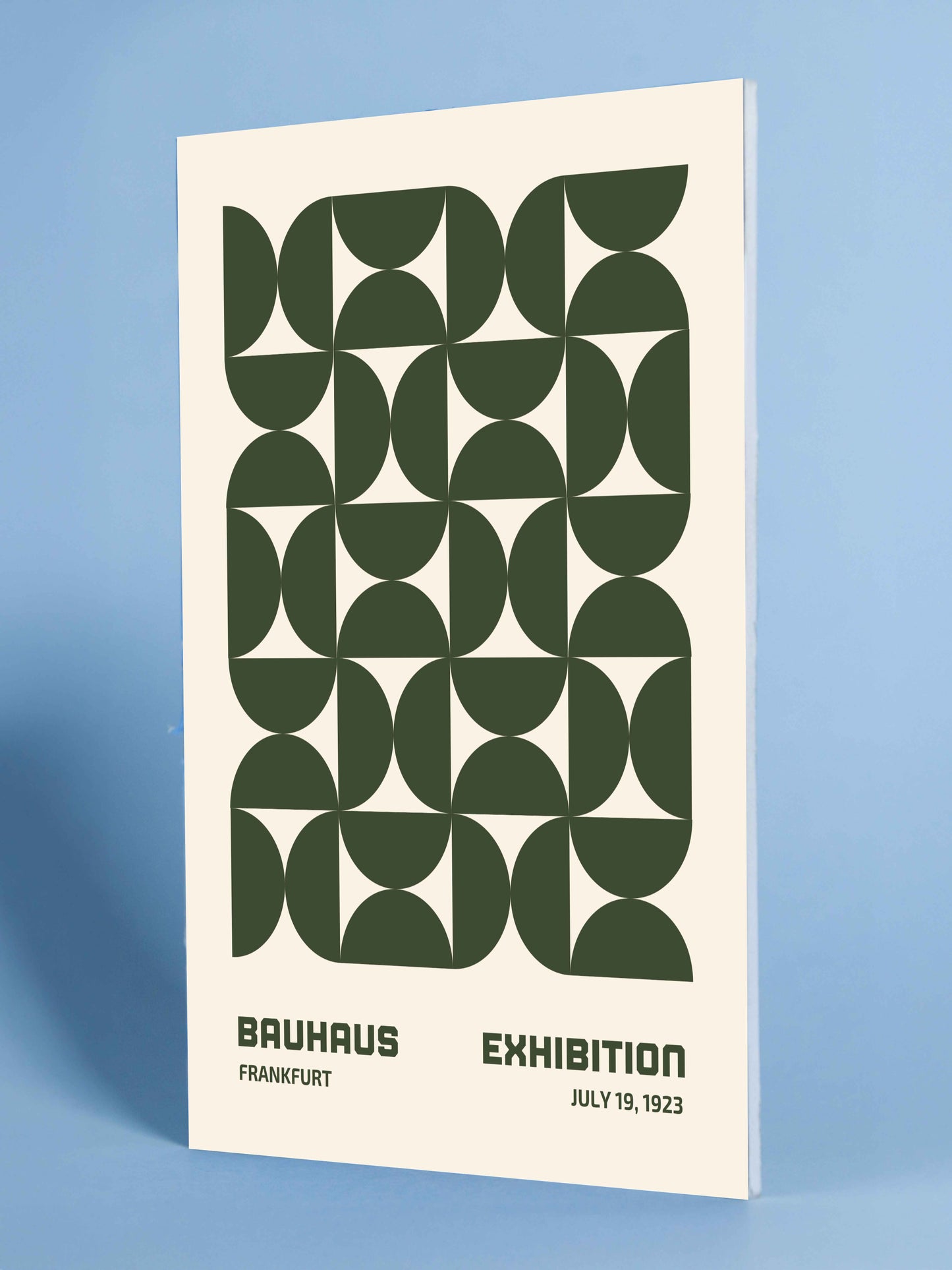 Bauhaus Frankfurt Exhibition Poster (1923)