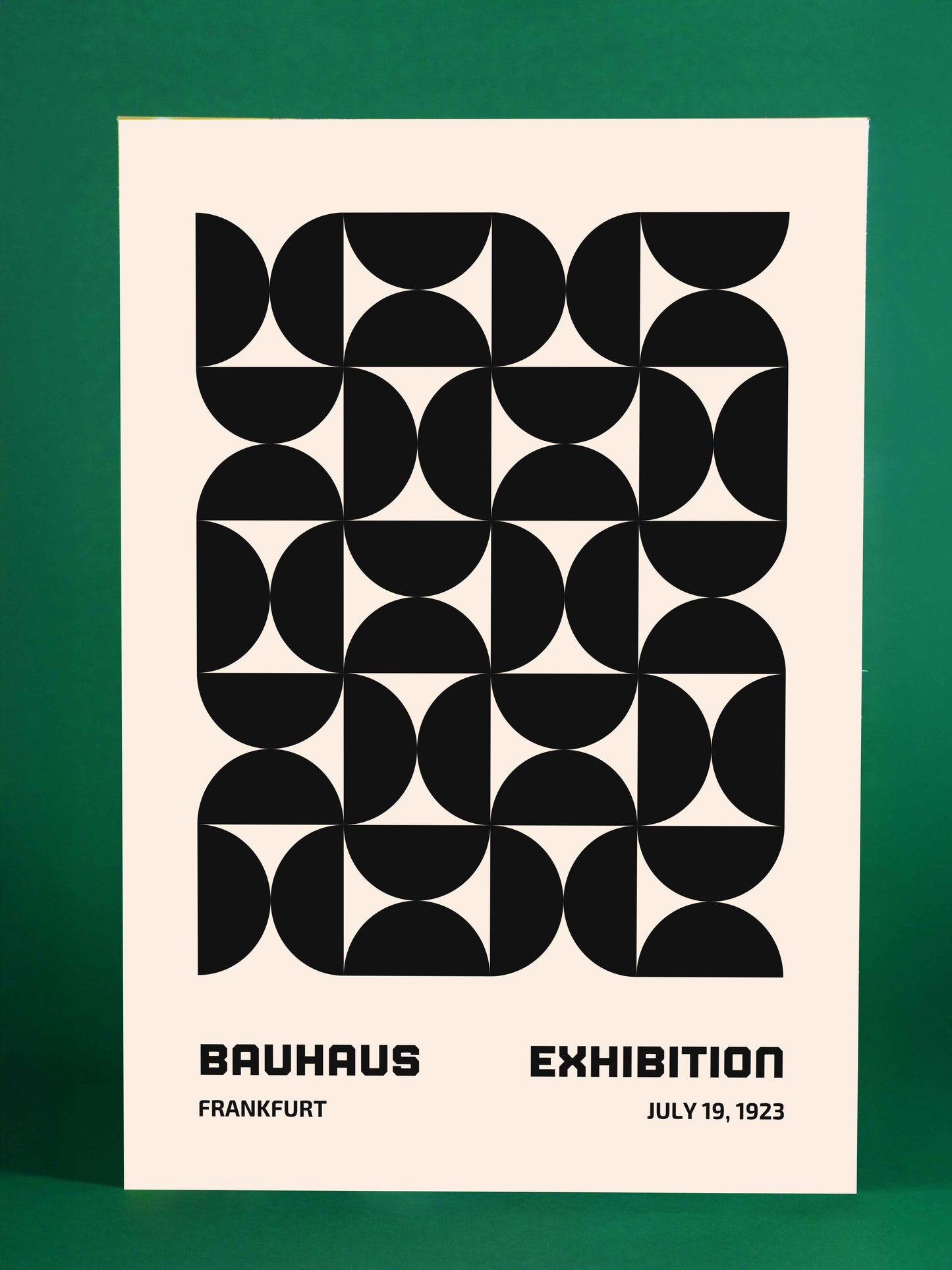 Bauhaus Frankfurt Exhibition Poster – 1923