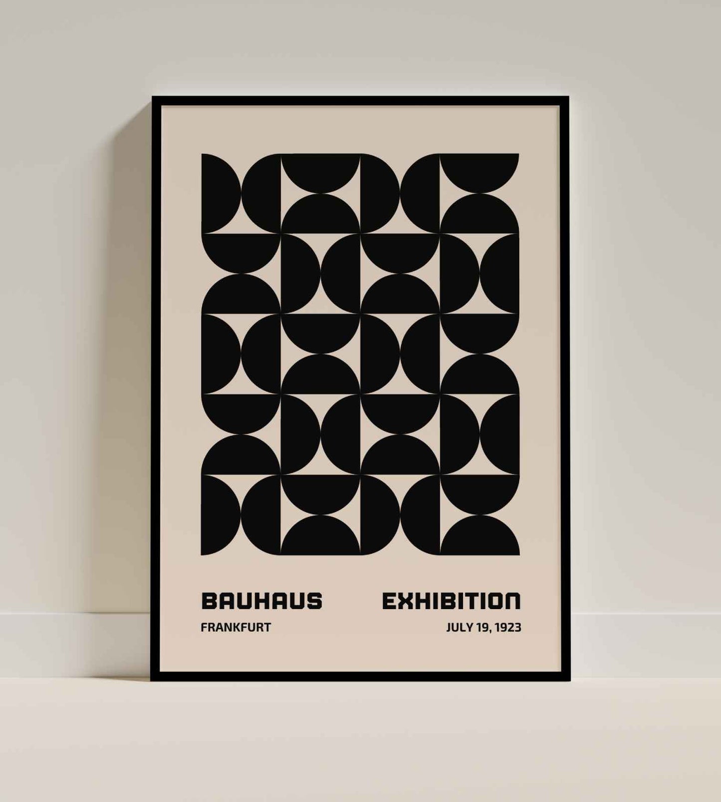 Bauhaus Frankfurt Exhibition Poster – 1923