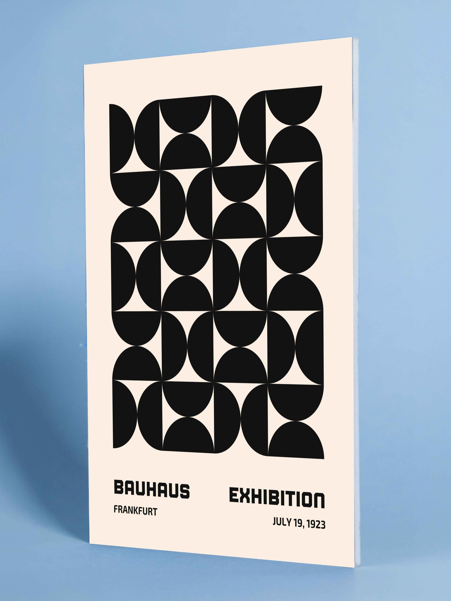 Bauhaus Frankfurt Exhibition Poster – 1923