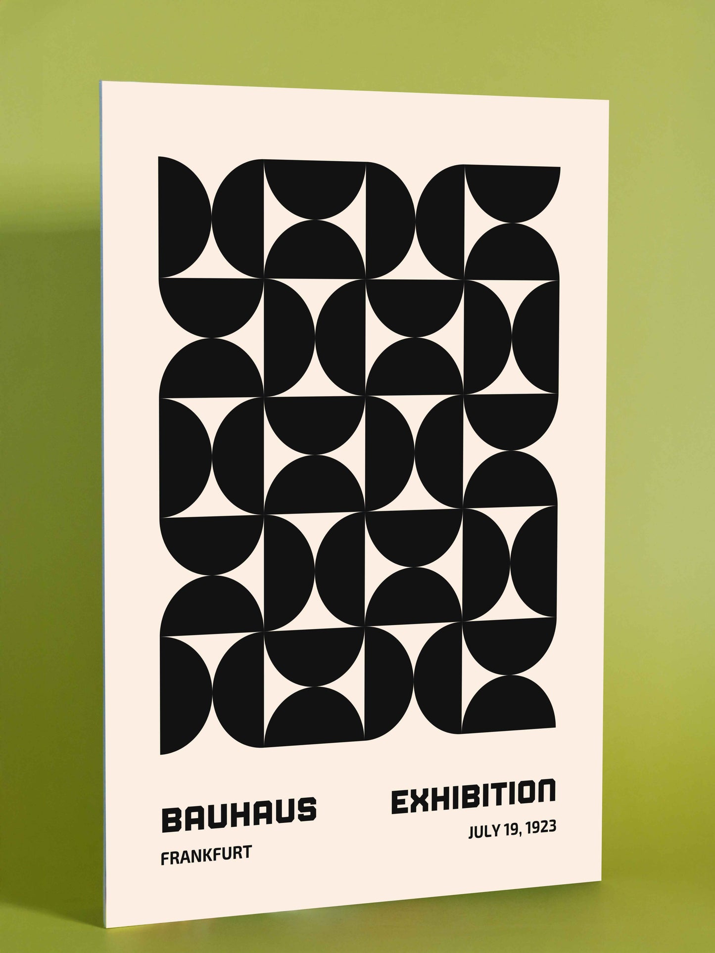 Bauhaus Frankfurt Exhibition Poster – 1923