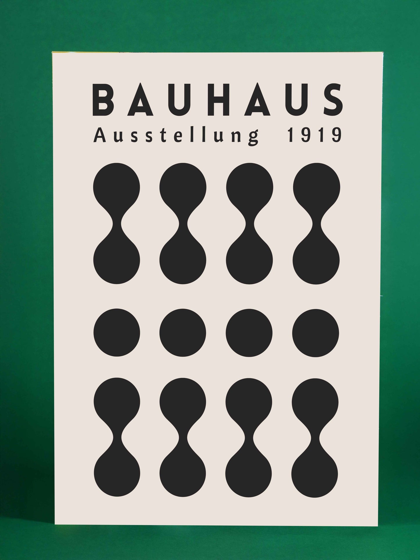 Bauhaus Ausstellung 1919 Abstract Geometric Art