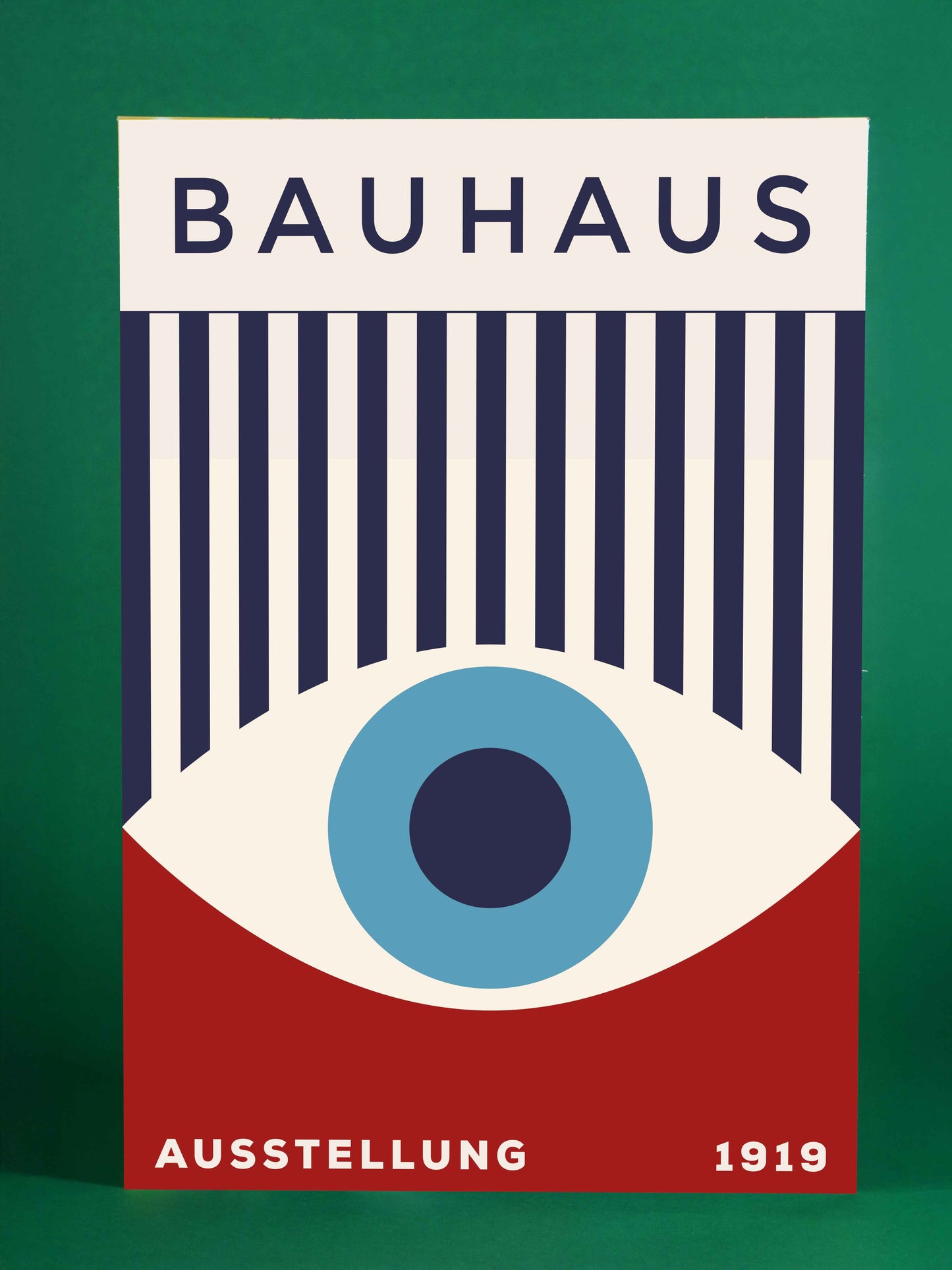 Bauhaus Eye Graphic Poster (1919)