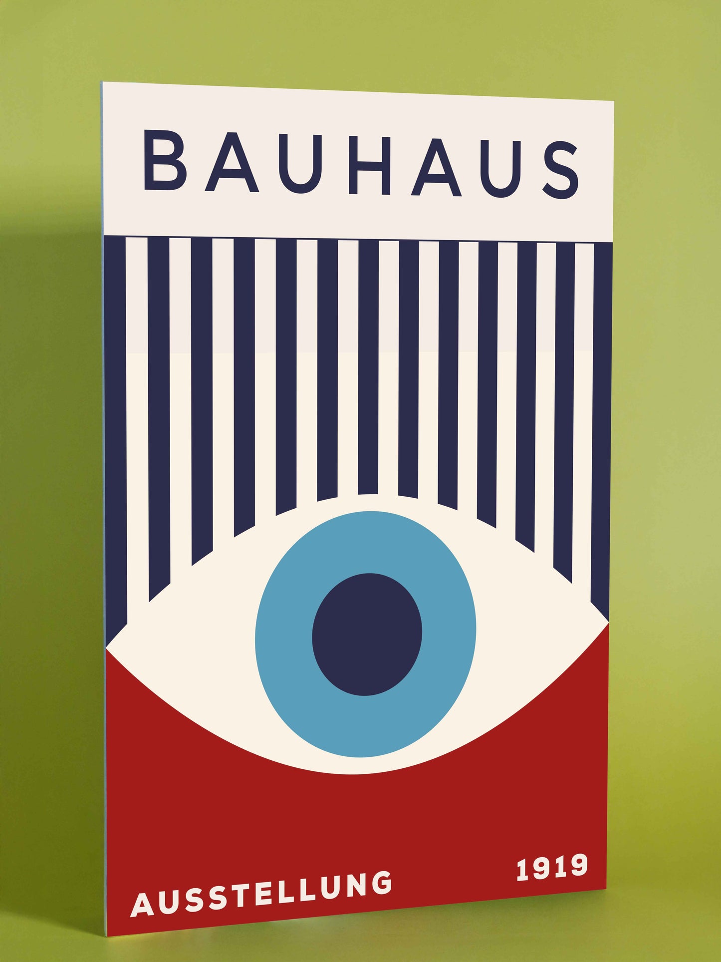 Bauhaus Eye Graphic Poster (1919)