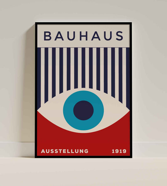 Bauhaus Eye Graphic Poster (1919)