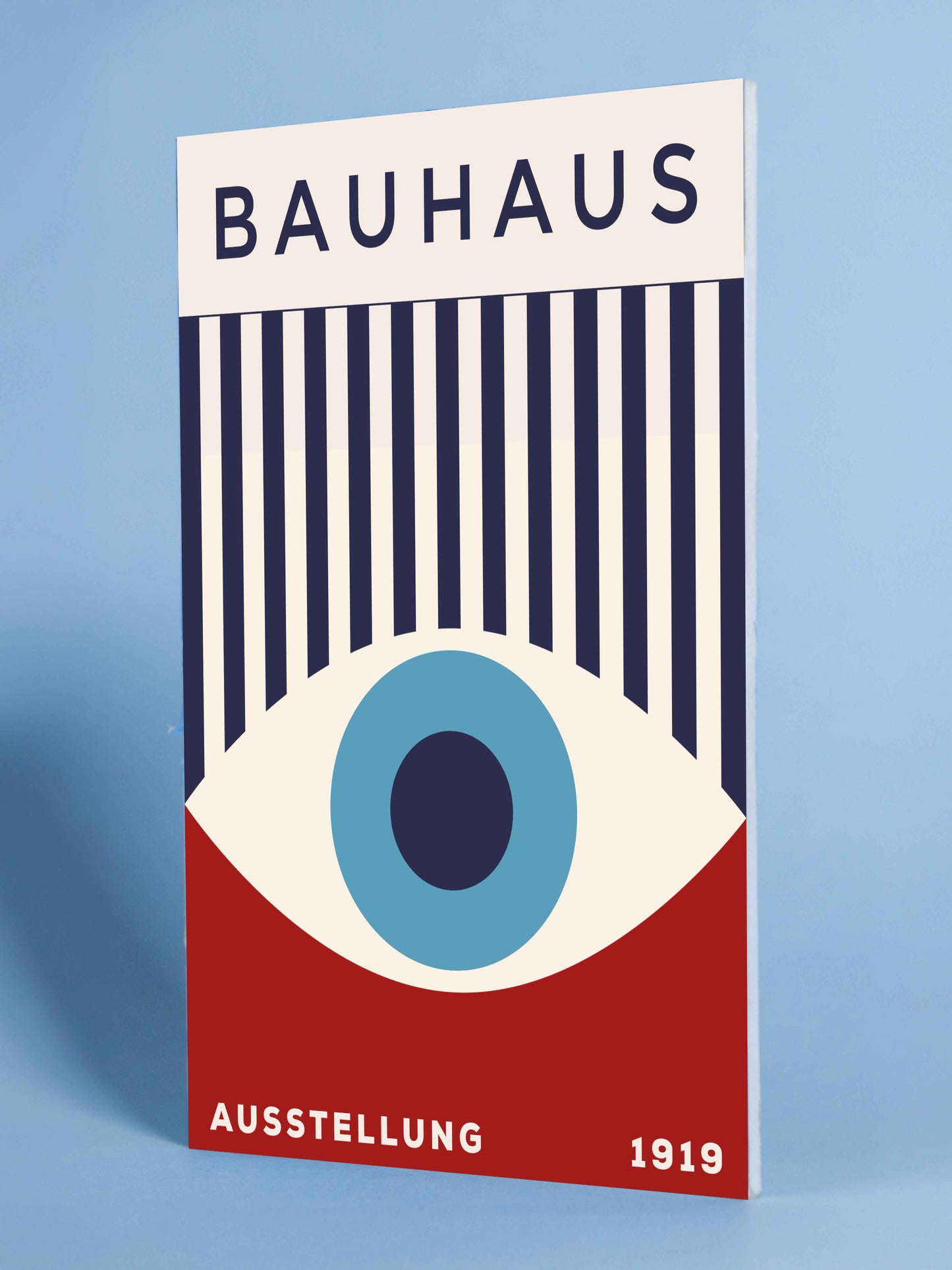 Bauhaus Eye Graphic Poster (1919)