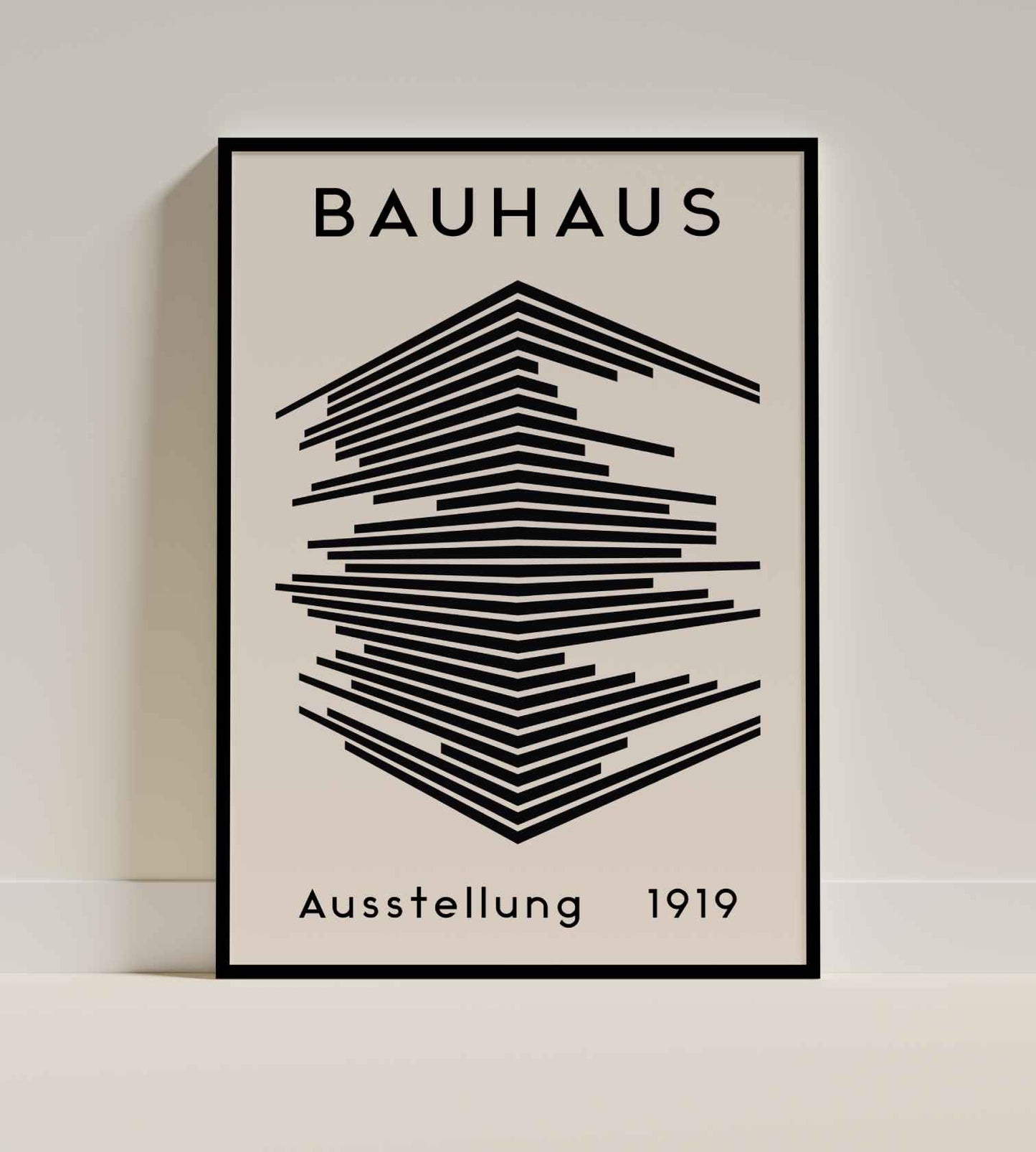 Bauhaus Exhibition 1919 Geometric Art