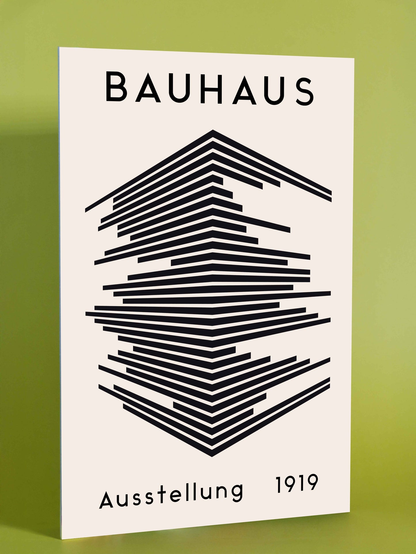 Bauhaus Exhibition 1919 Geometric Art