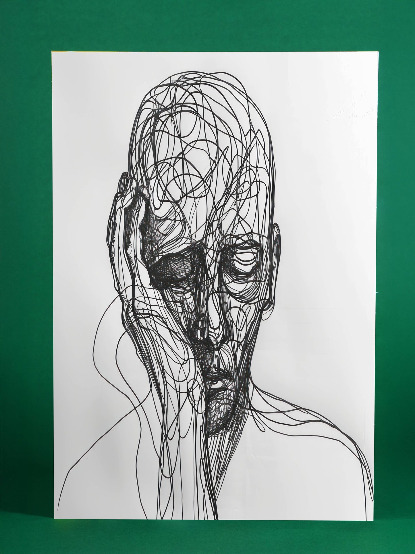 Abstract Contemplation Line Art