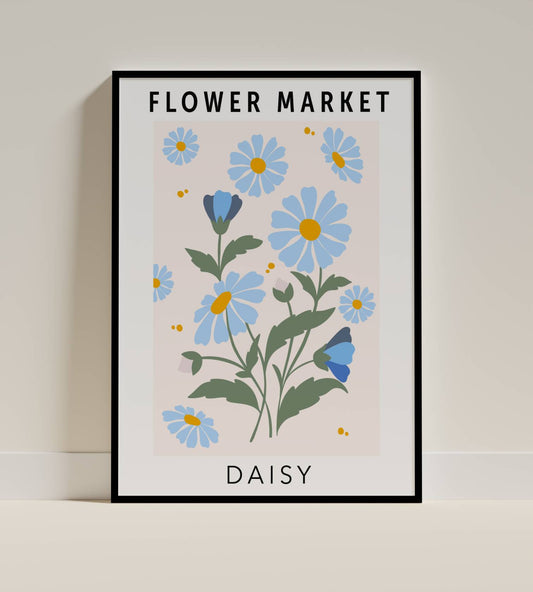 Flower Market Poster – Daisy