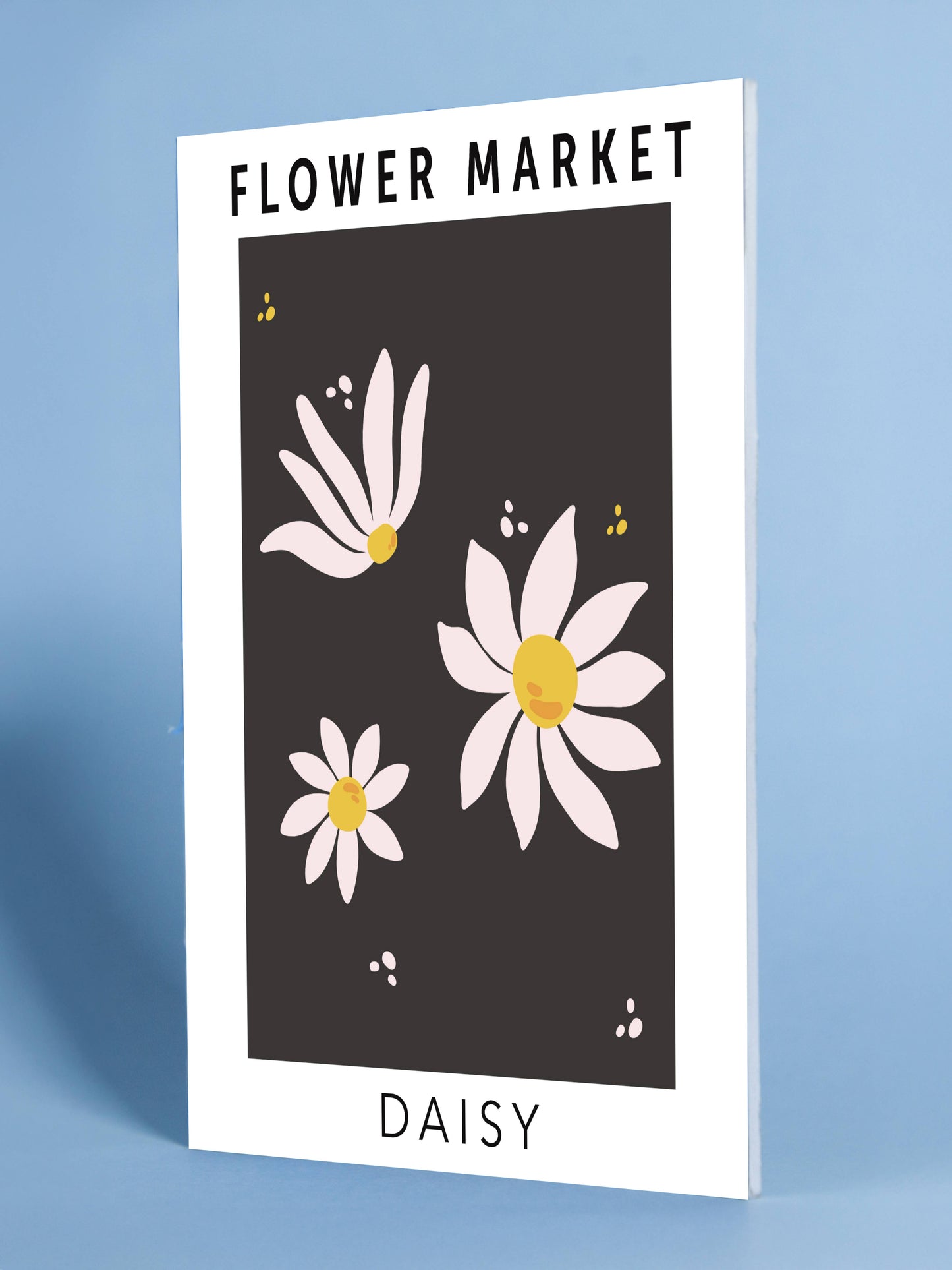Flower Market Daisy Poster