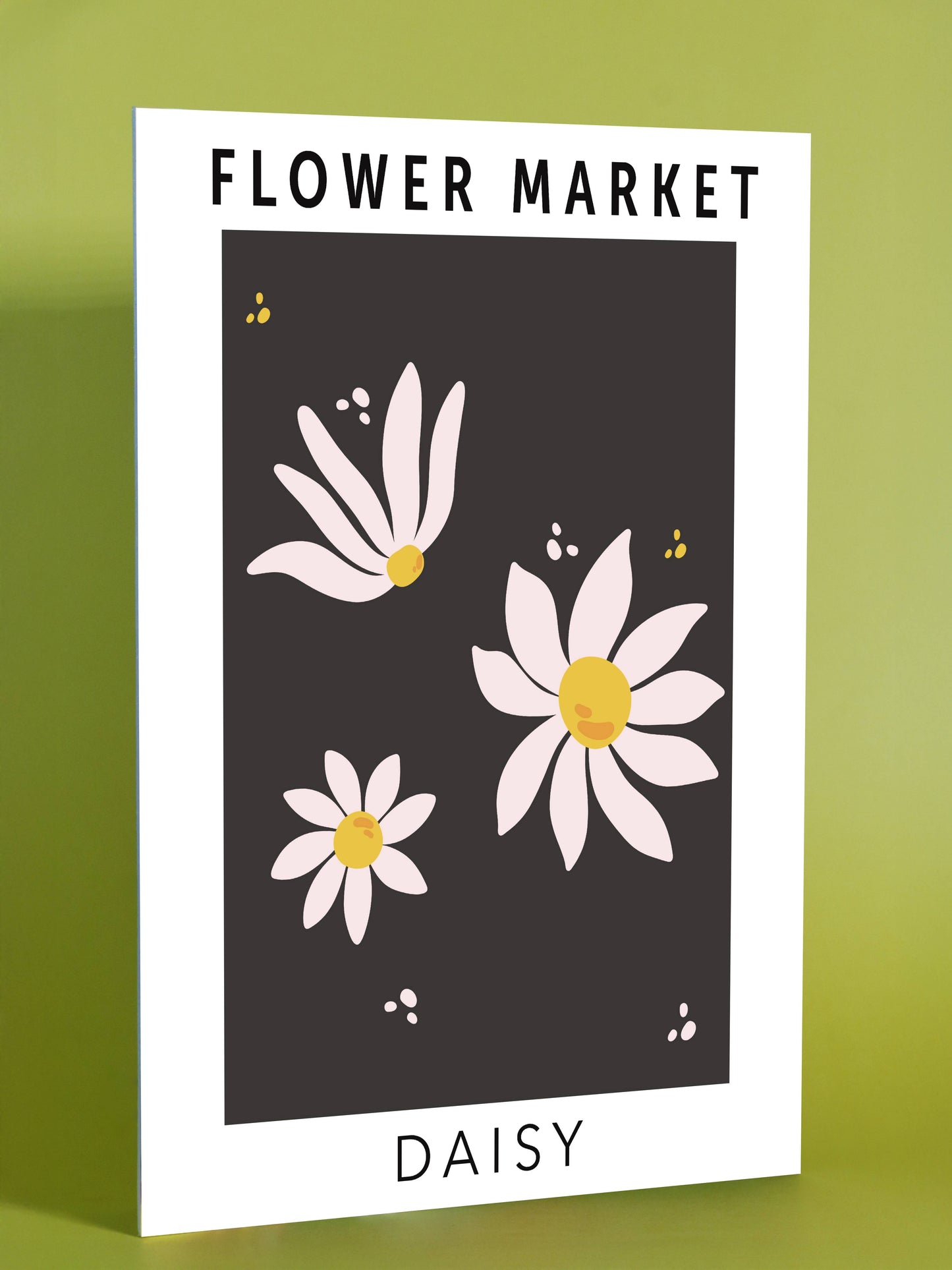 Flower Market Daisy Poster