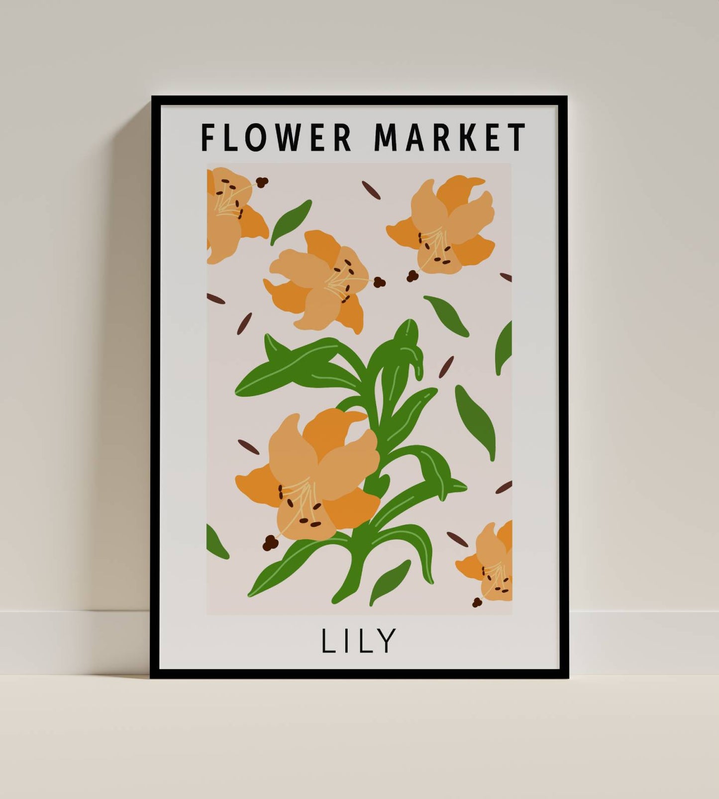 Lily Market Botanical