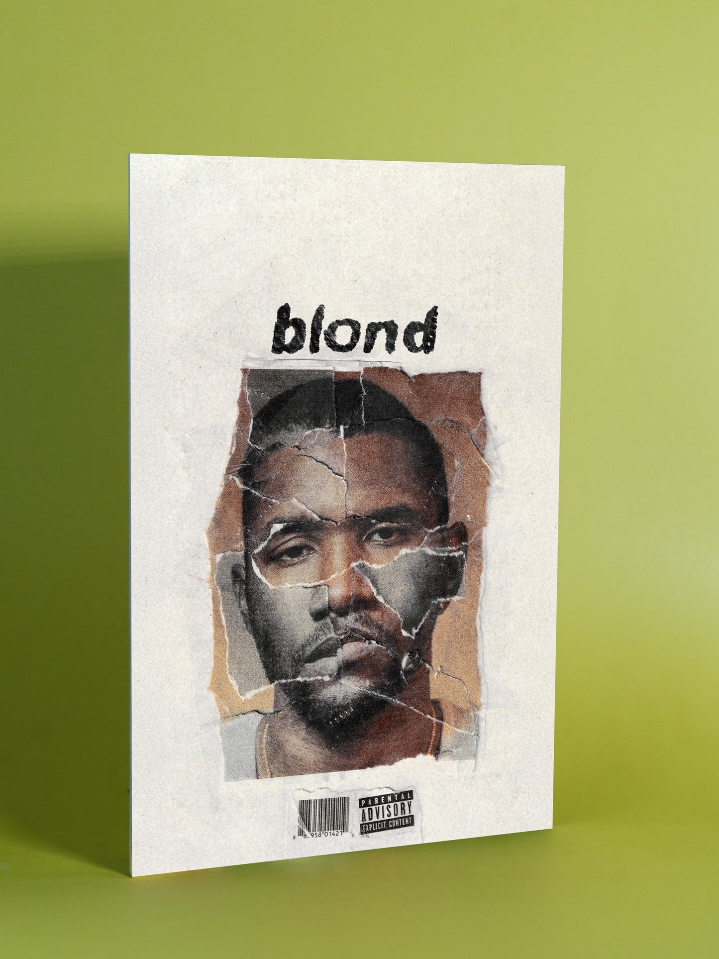 Frank Ocean – Blonde Collage Poster