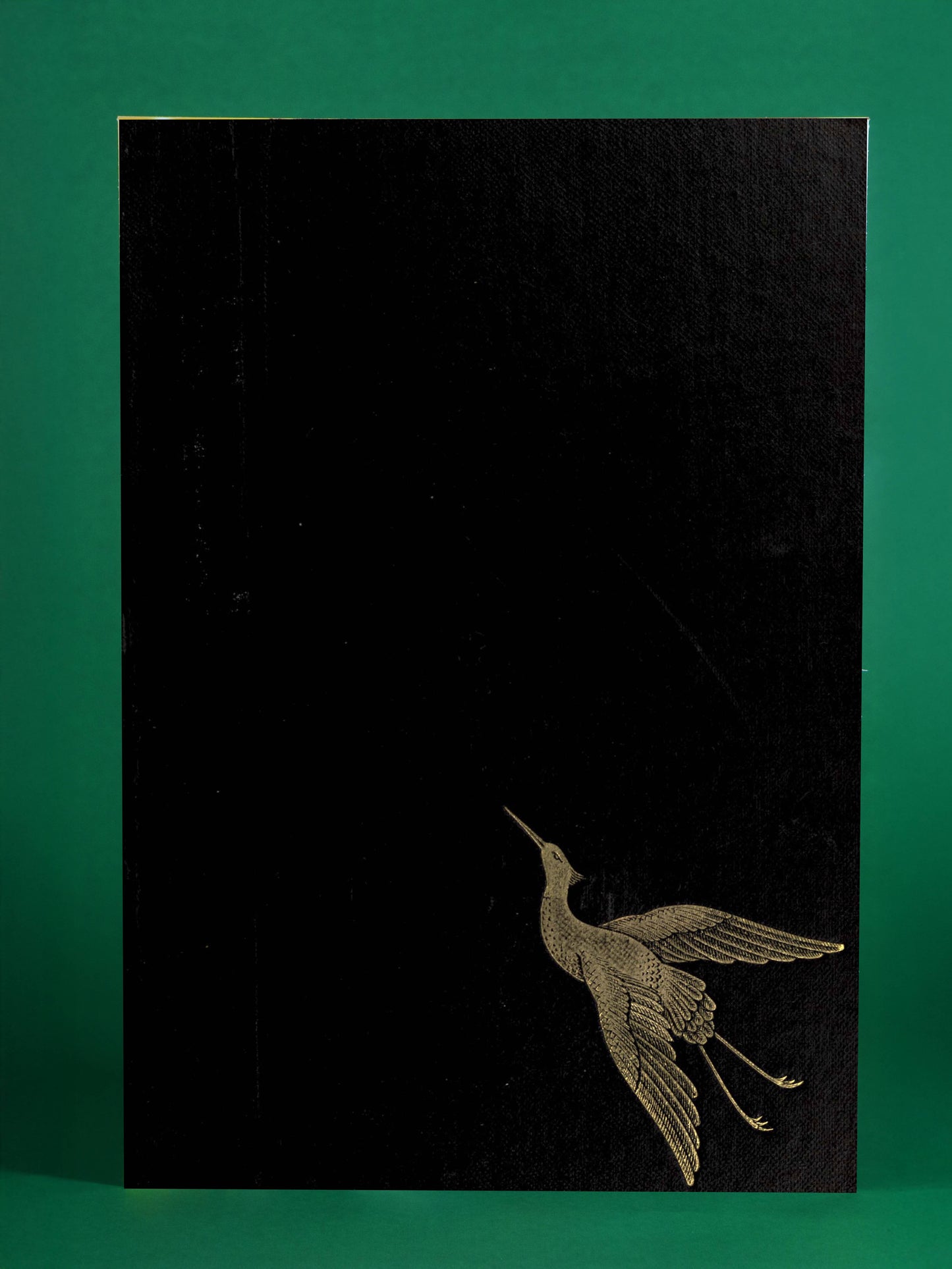 Elegant Gold Bird Illustration