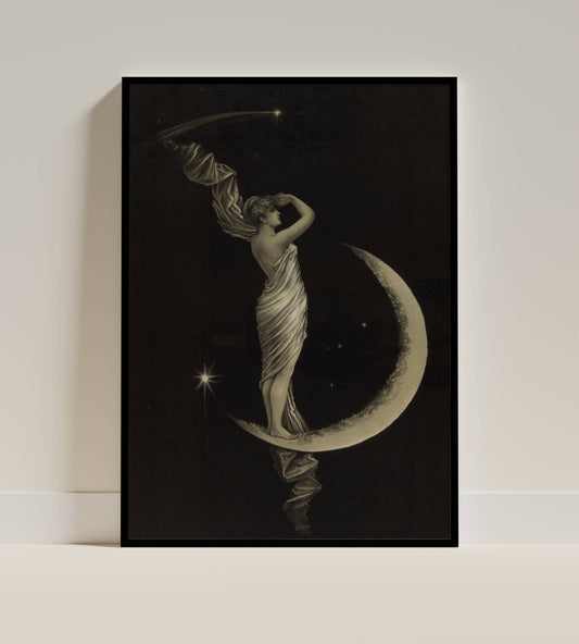 Enchanting Moon Goddess Art