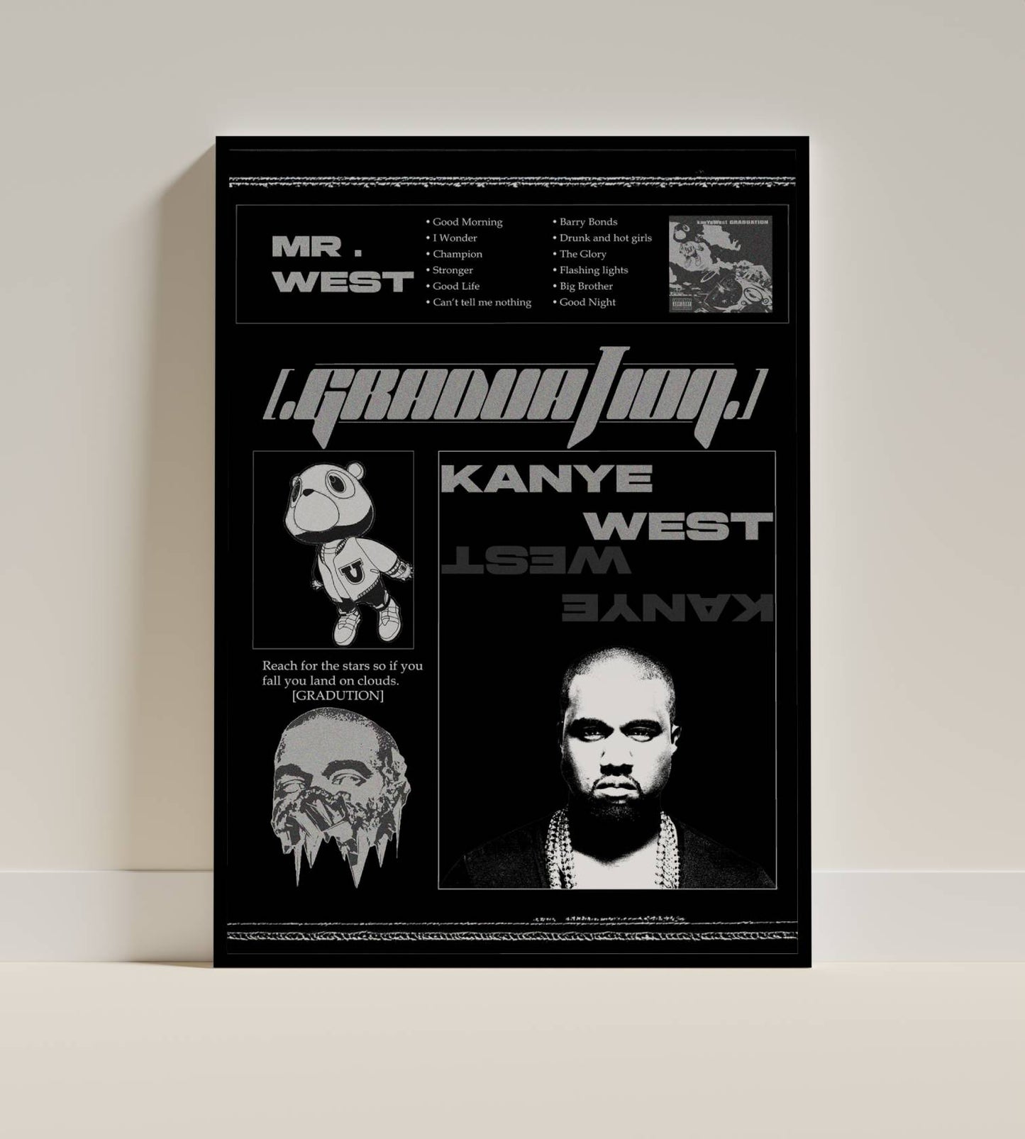 Kanye West – Graduation Spotlight Poster