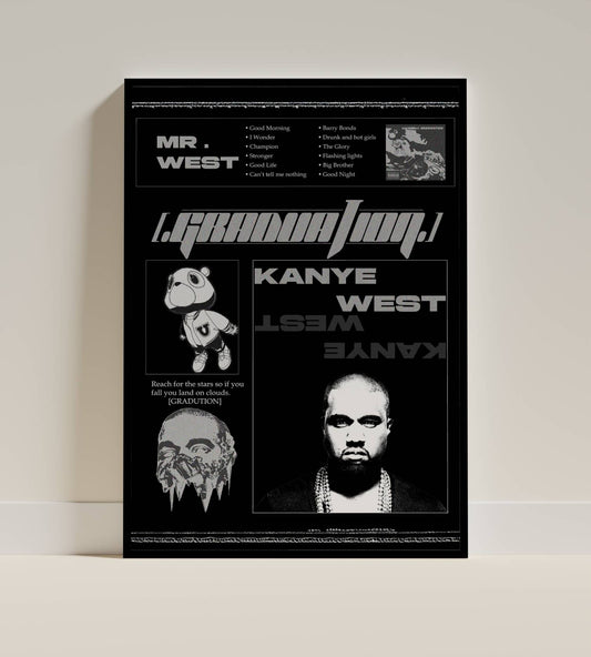 Kanye West – Graduation Spotlight Poster