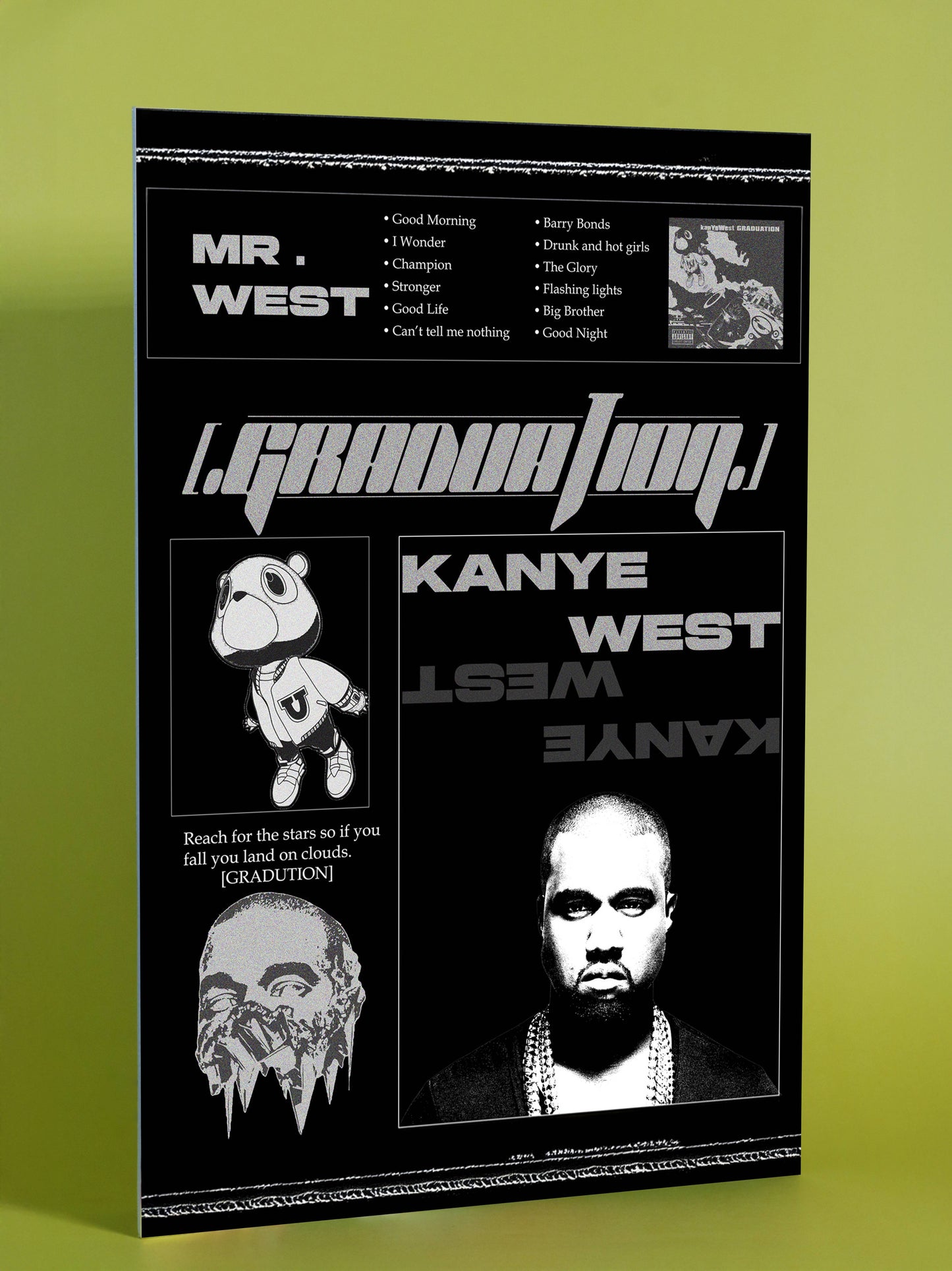Kanye West – Graduation Spotlight Poster