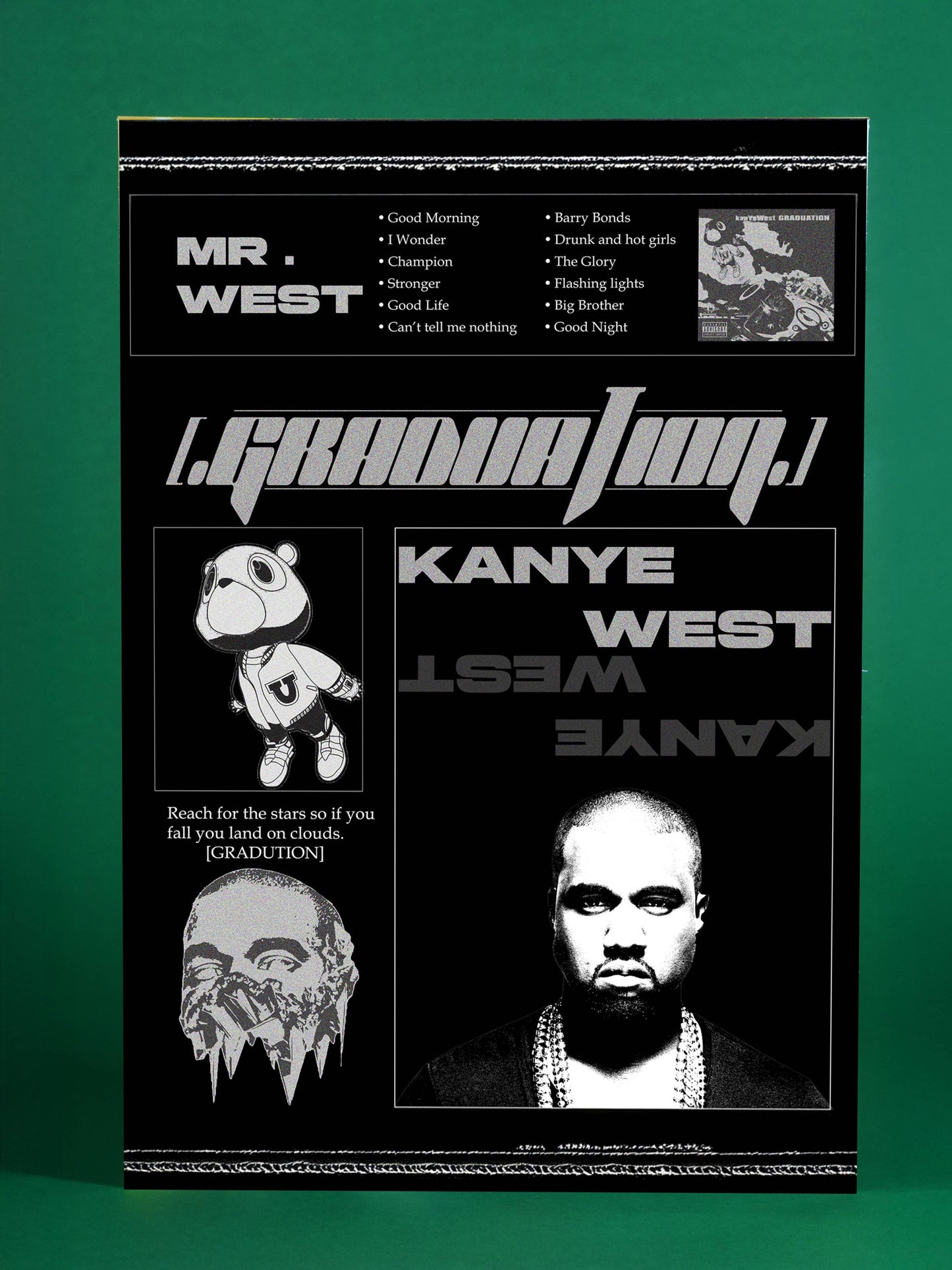 Kanye West – Graduation Spotlight Poster