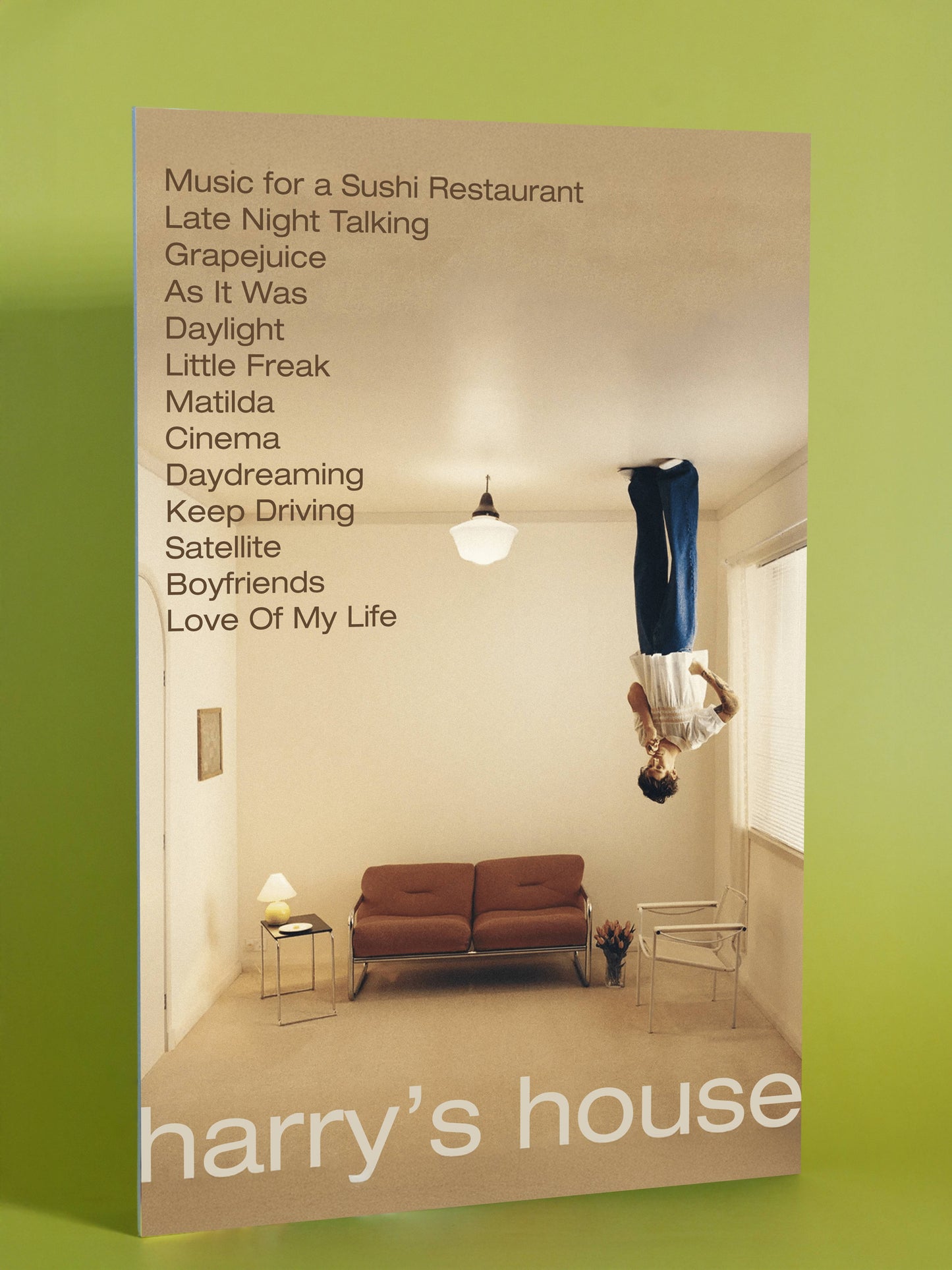 Harry Styles “Harry’s House” Upside Down Edition Poster