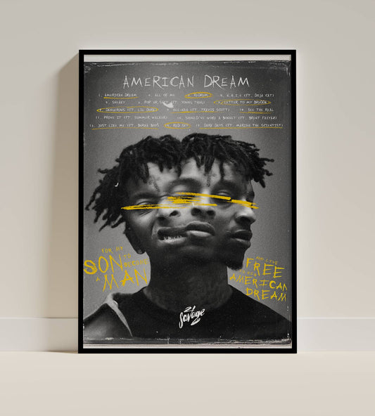 21 Savage – I Am > I Was Poster