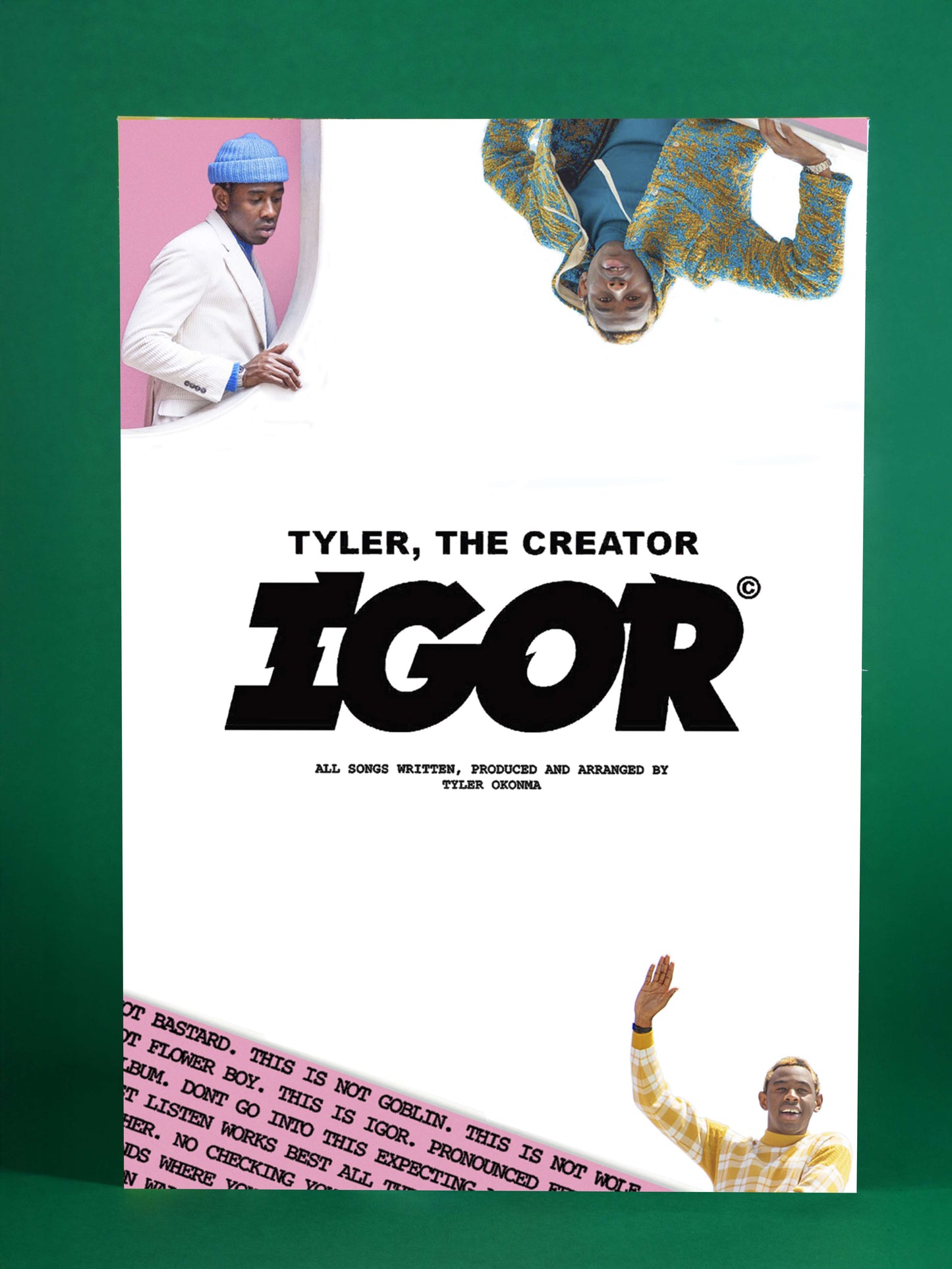 Tyler, The Creator IGOR Album Poster