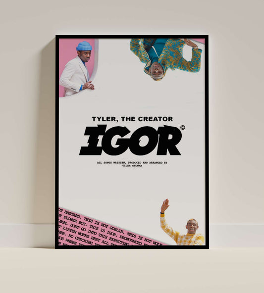 Tyler, The Creator IGOR Album Poster