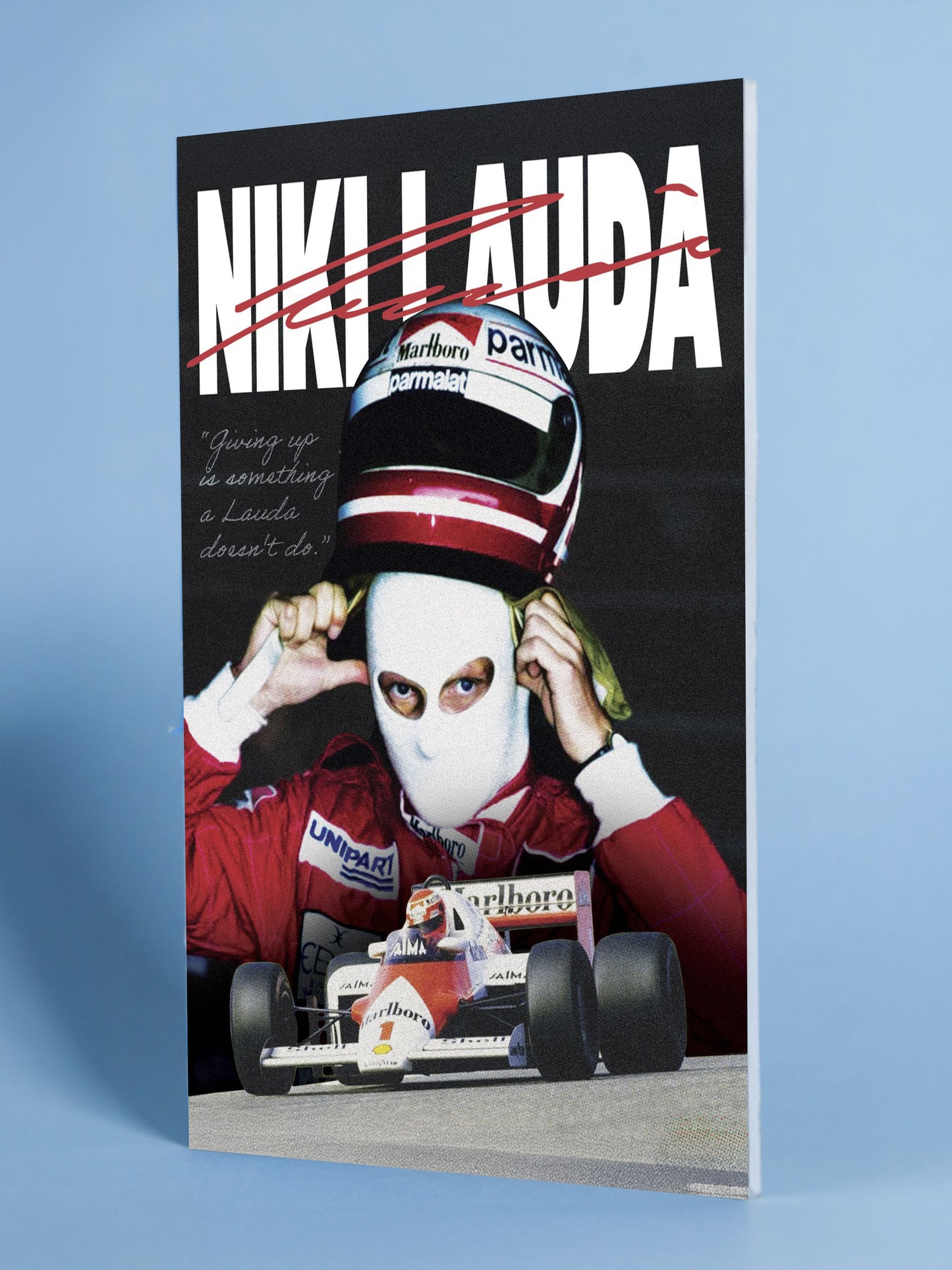 Niki Lauda – Classic F1 Champion Poster