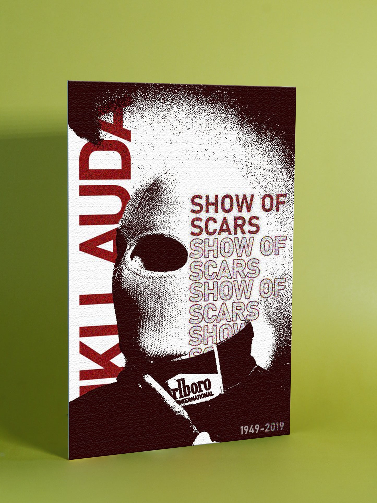 Niki Lauda – Show of Scars Vintage Poster