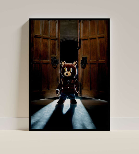 Kanye West “College Dropout” Bear Entrance Poster
